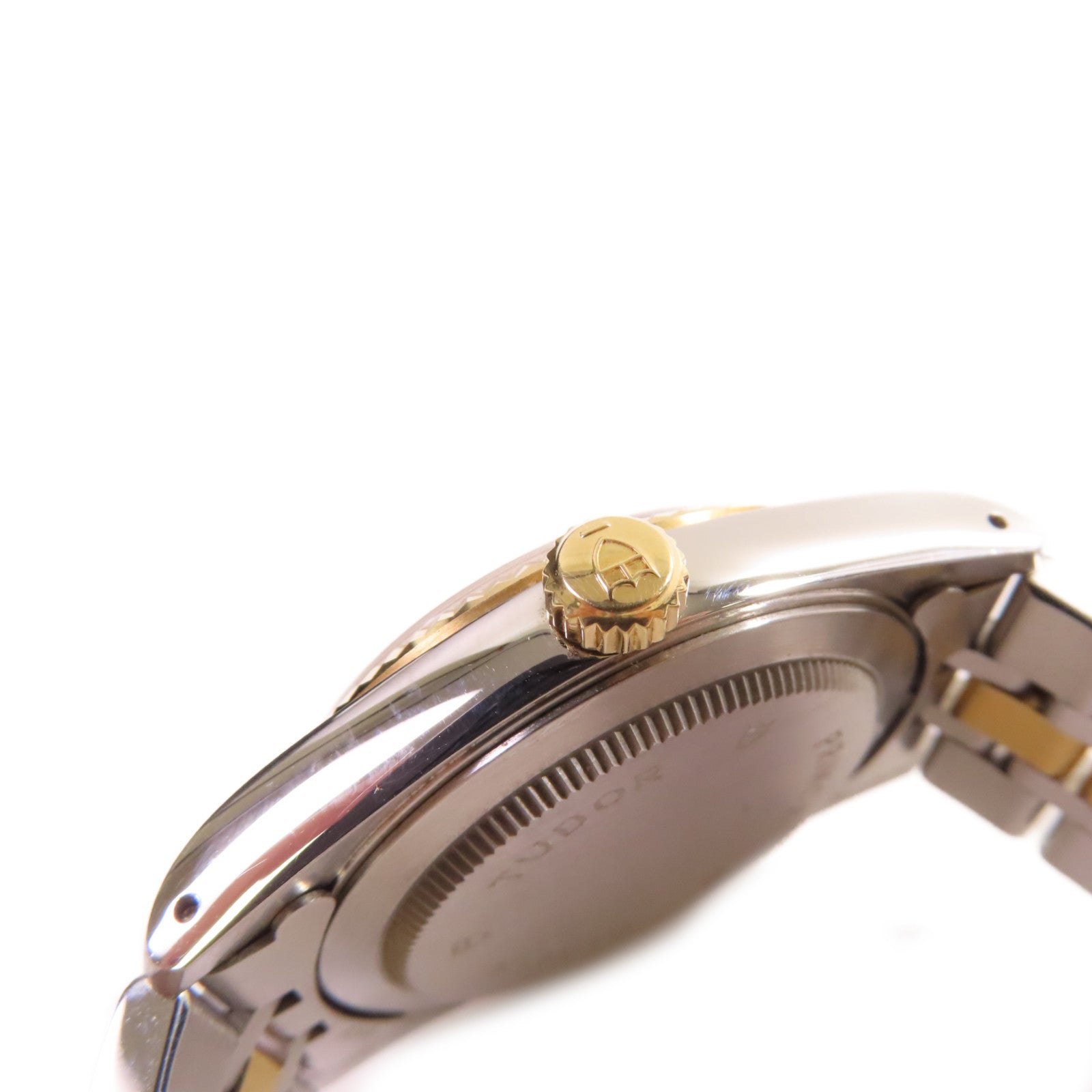 TUDOR Prince Date 34mm Watch不鏽鋼/18K黃金自動機芯手錶銀色/金色
