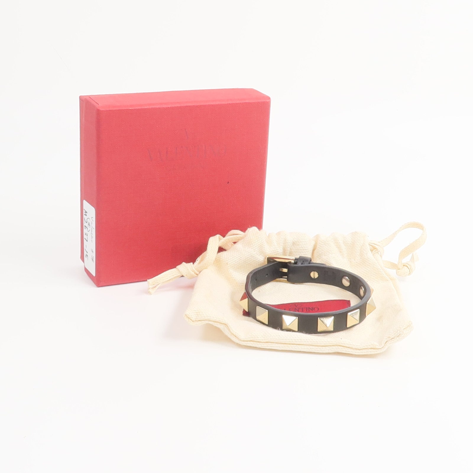 Valentino 牛皮皮革Garavani Rockstud Bracelet手鐲