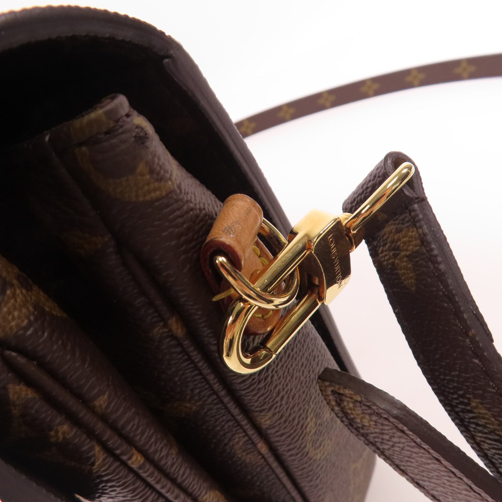 LOUIS VUITTON Monogram Pochette Metis MM金扣手挽肩背兩用袋