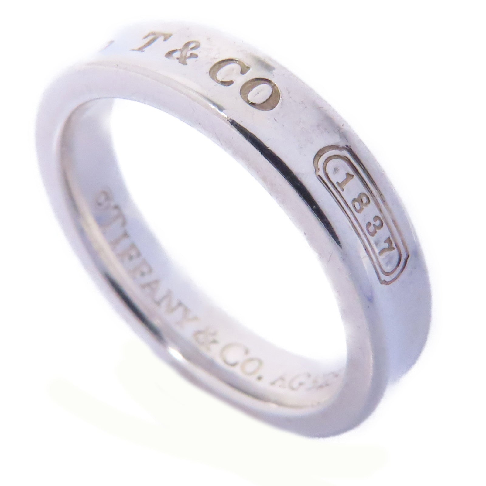 TIFFANY＆CO 925純銀Silver Ring戒指US#5.25