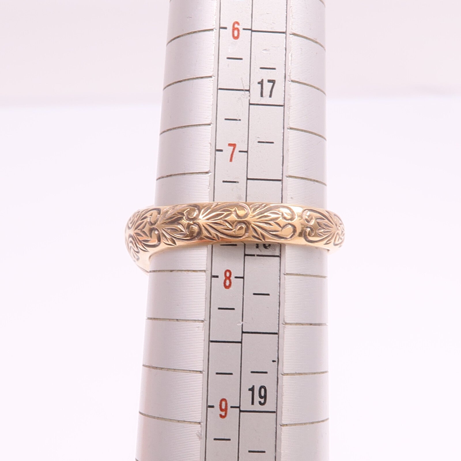 JEWELRY 18K玫瑰金Sapphire Ring藍寶石戒指US#7.5