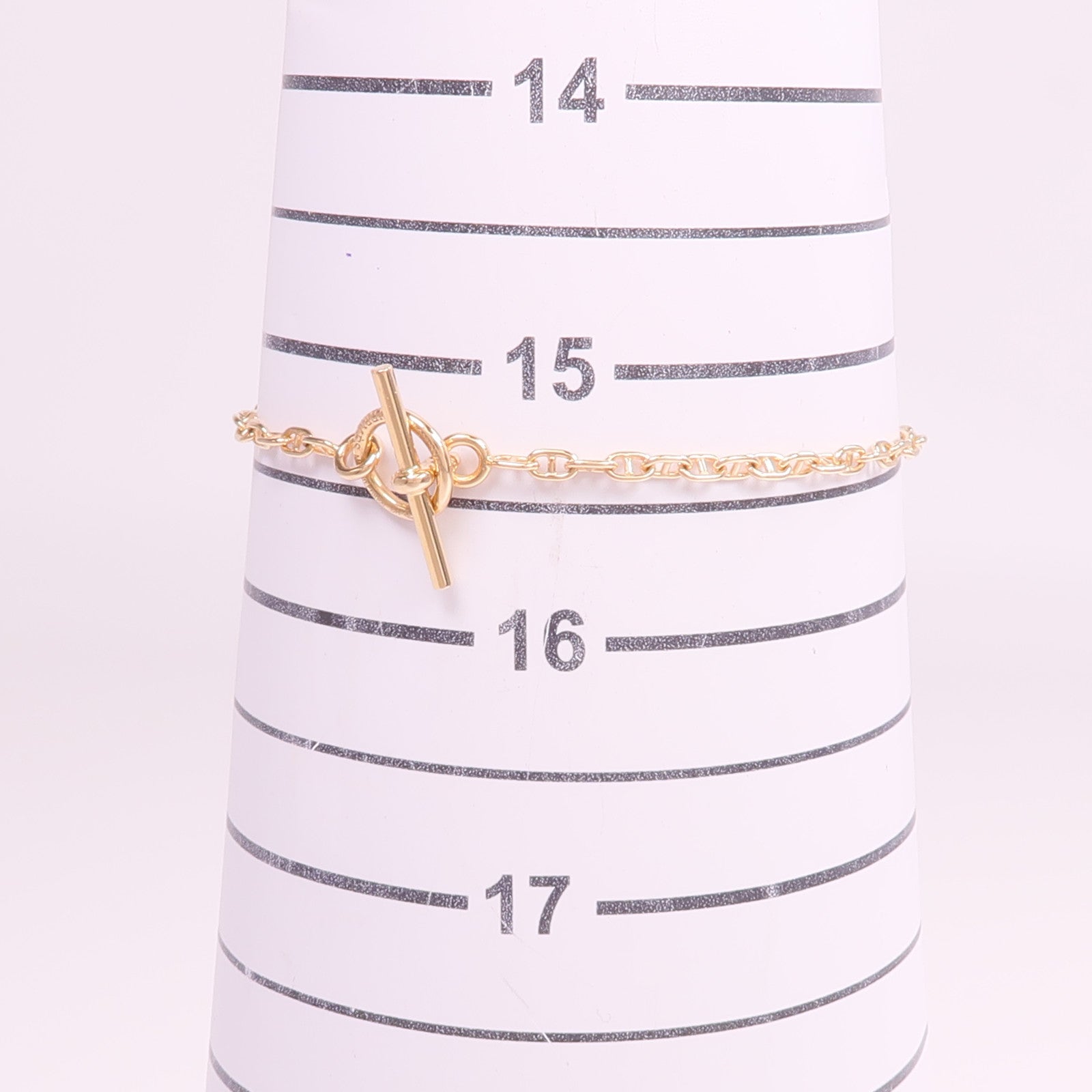 HERMES 18K玫瑰金Farandole Bracelet鑽石手鏈
