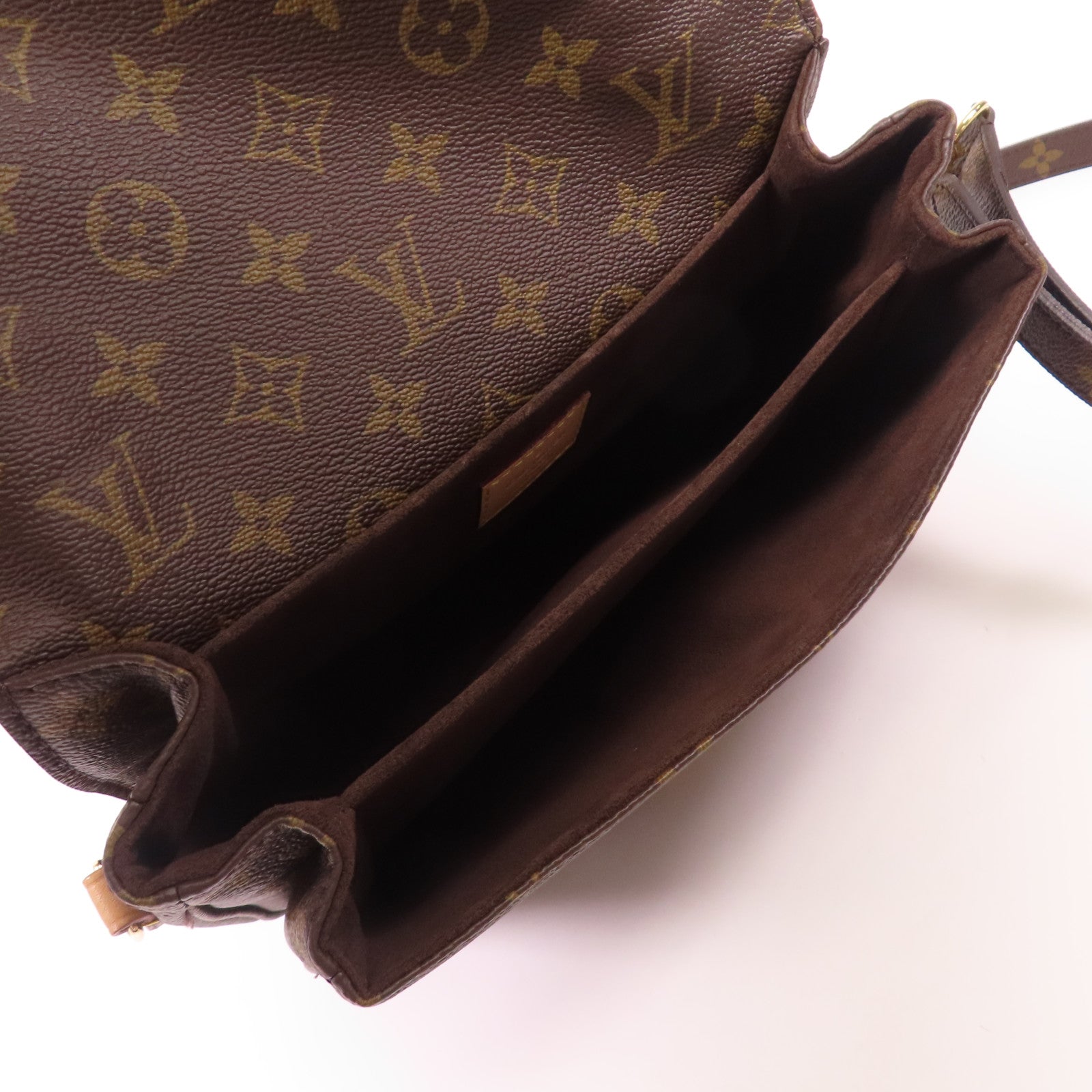 LOUIS VUITTON Monogram Pochette Metis MM金扣手挽肩背兩用袋