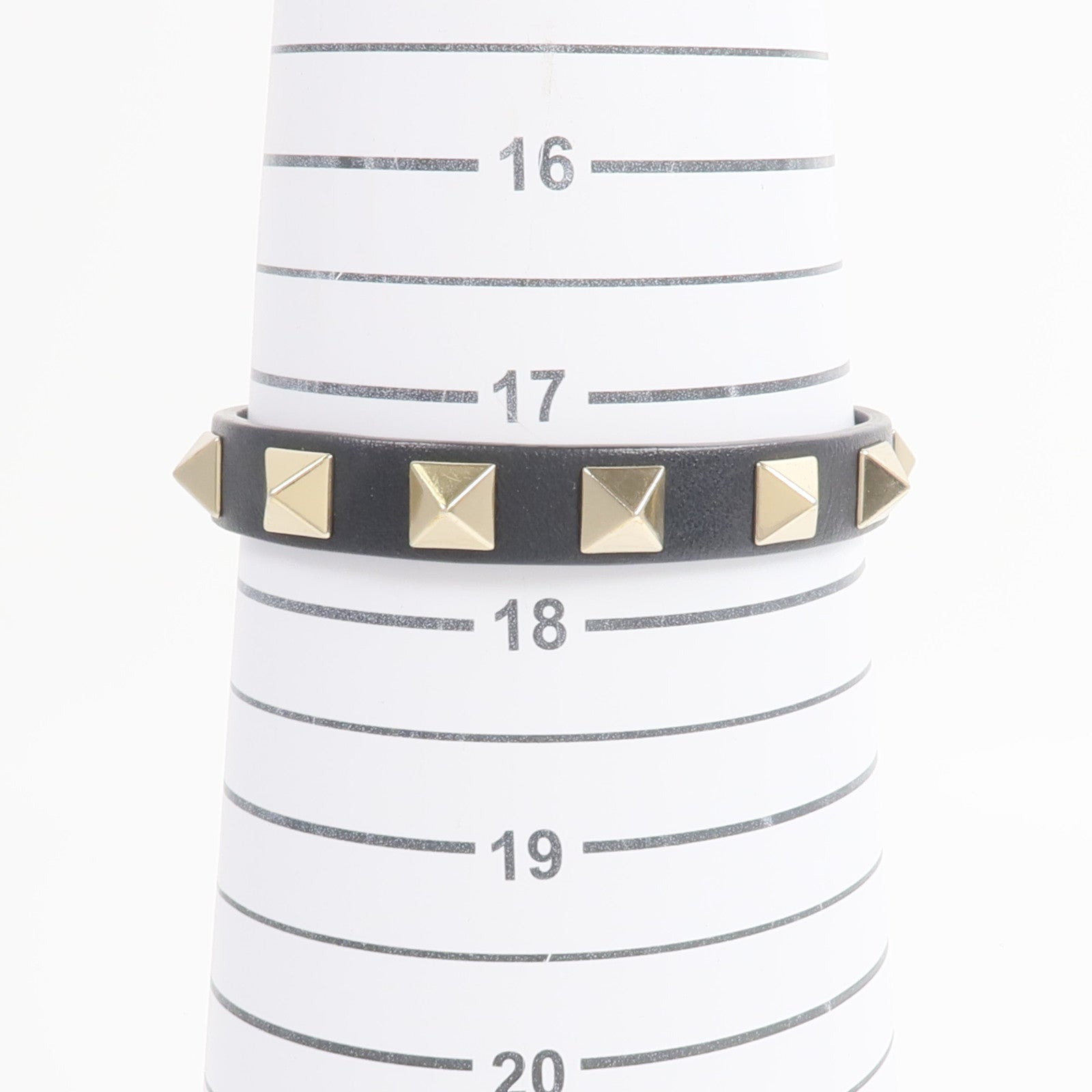 Valentino 牛皮皮革Garavani Rockstud Bracelet手鐲