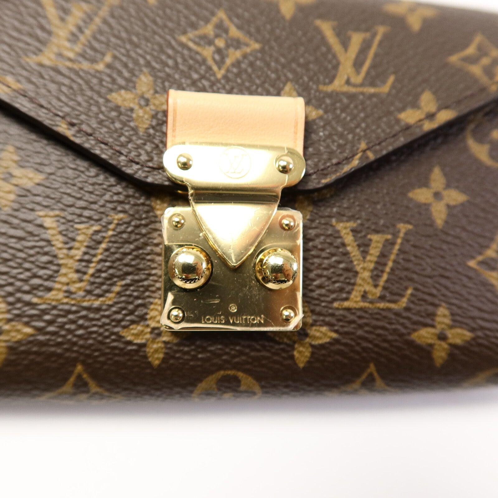 LOUIS VUITTON Monogram Pouch Metis鏈帶手挽肩背兩用袋