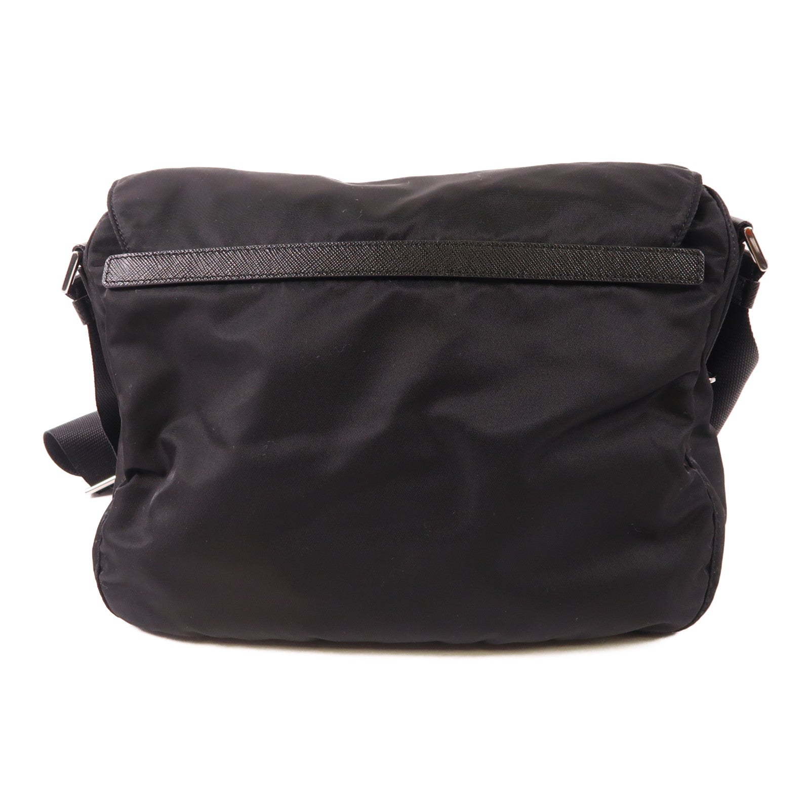 PRADA 尼龍Re-Nylon Shoulder Bag銀扣肩背袋
