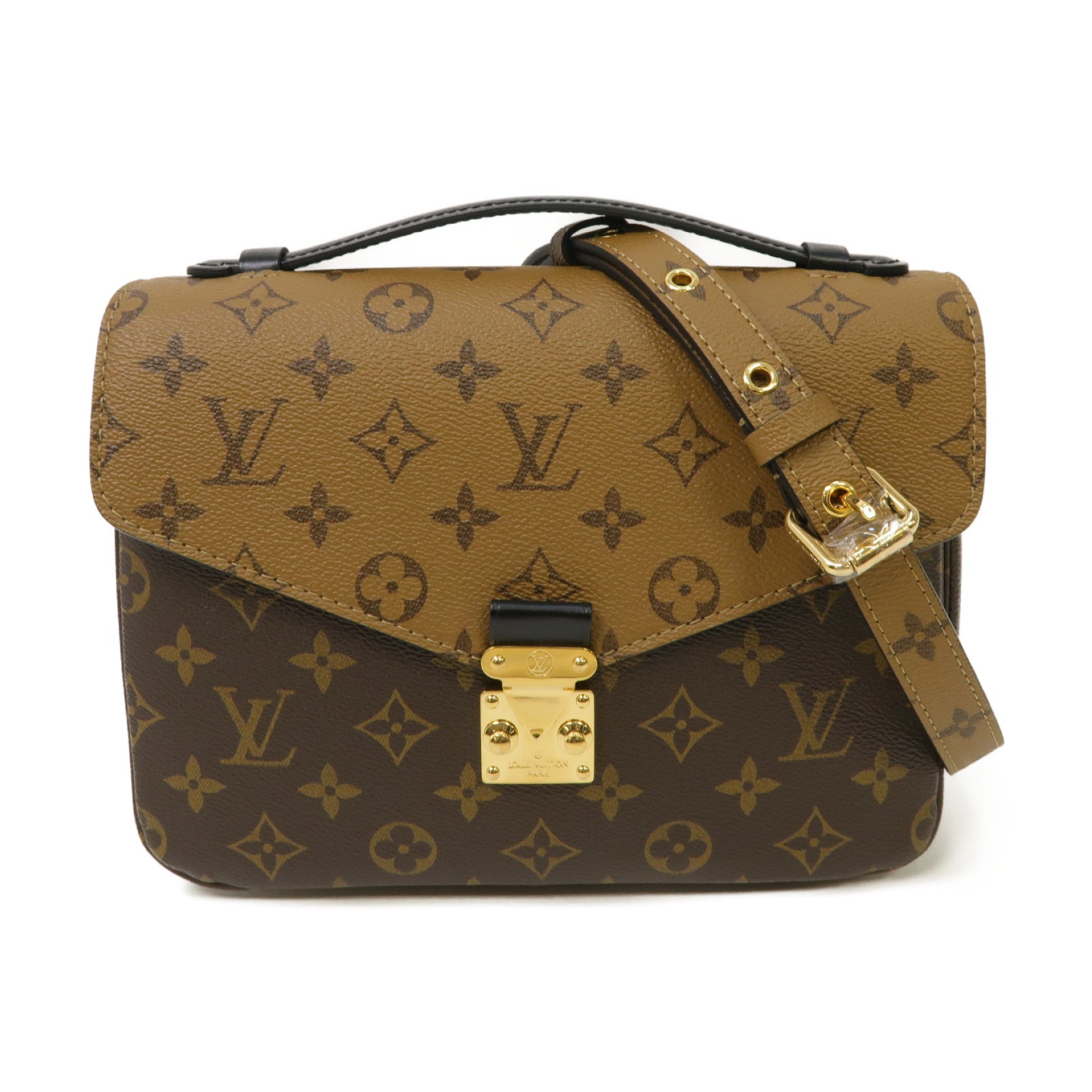 LOUIS VUITTON Monogram Metis 2 Way Shoulder Bag金扣手挽肩背兩用袋