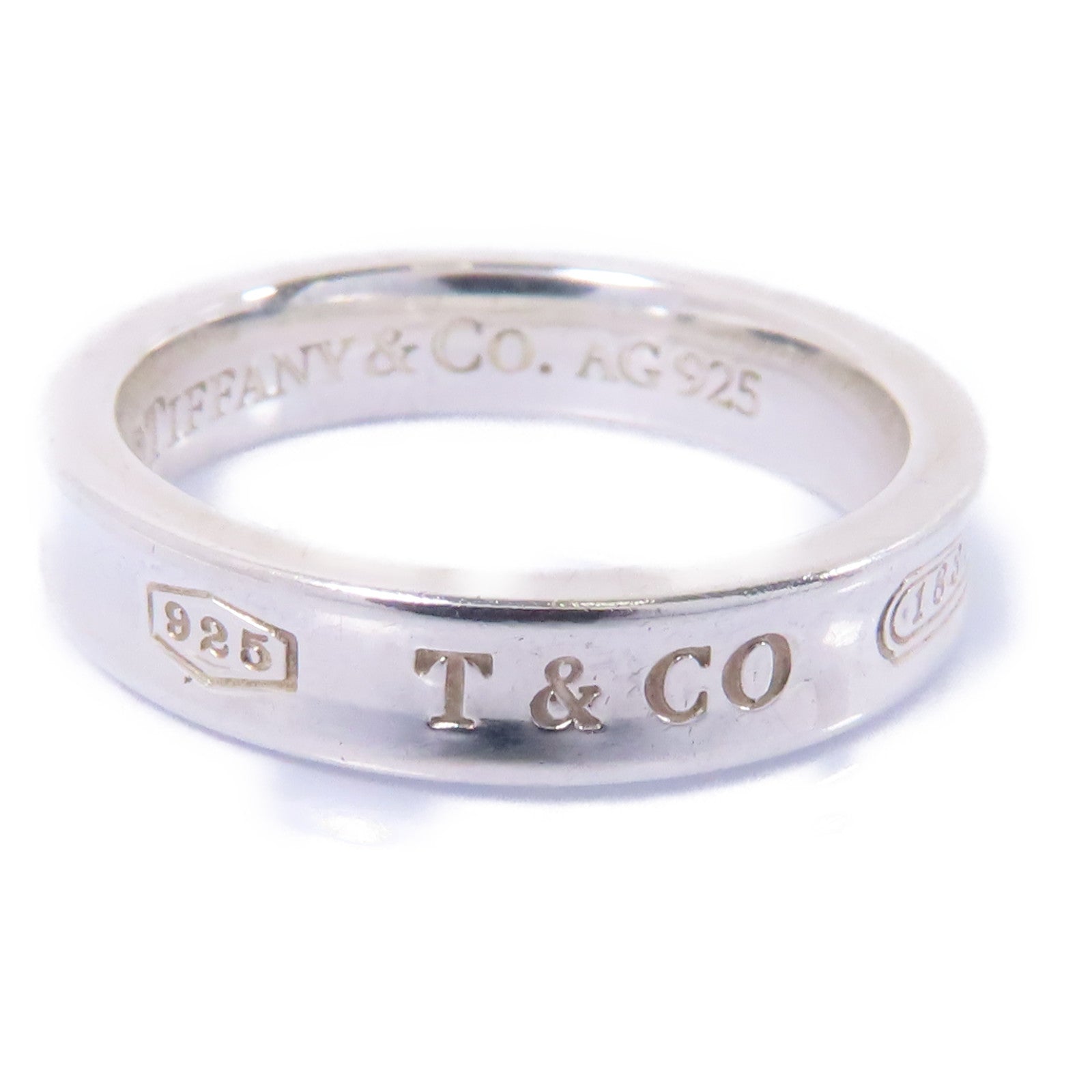 TIFFANY＆CO 925純銀Silver Ring戒指US#5.25
