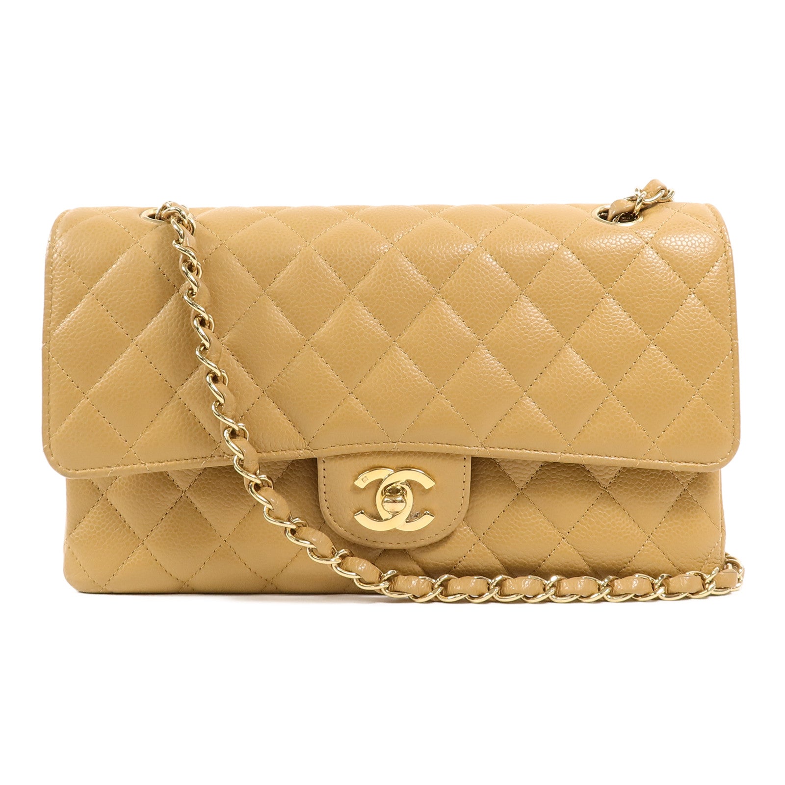 CHANEL 牛皮皮革Classic 25鏈帶肩背袋