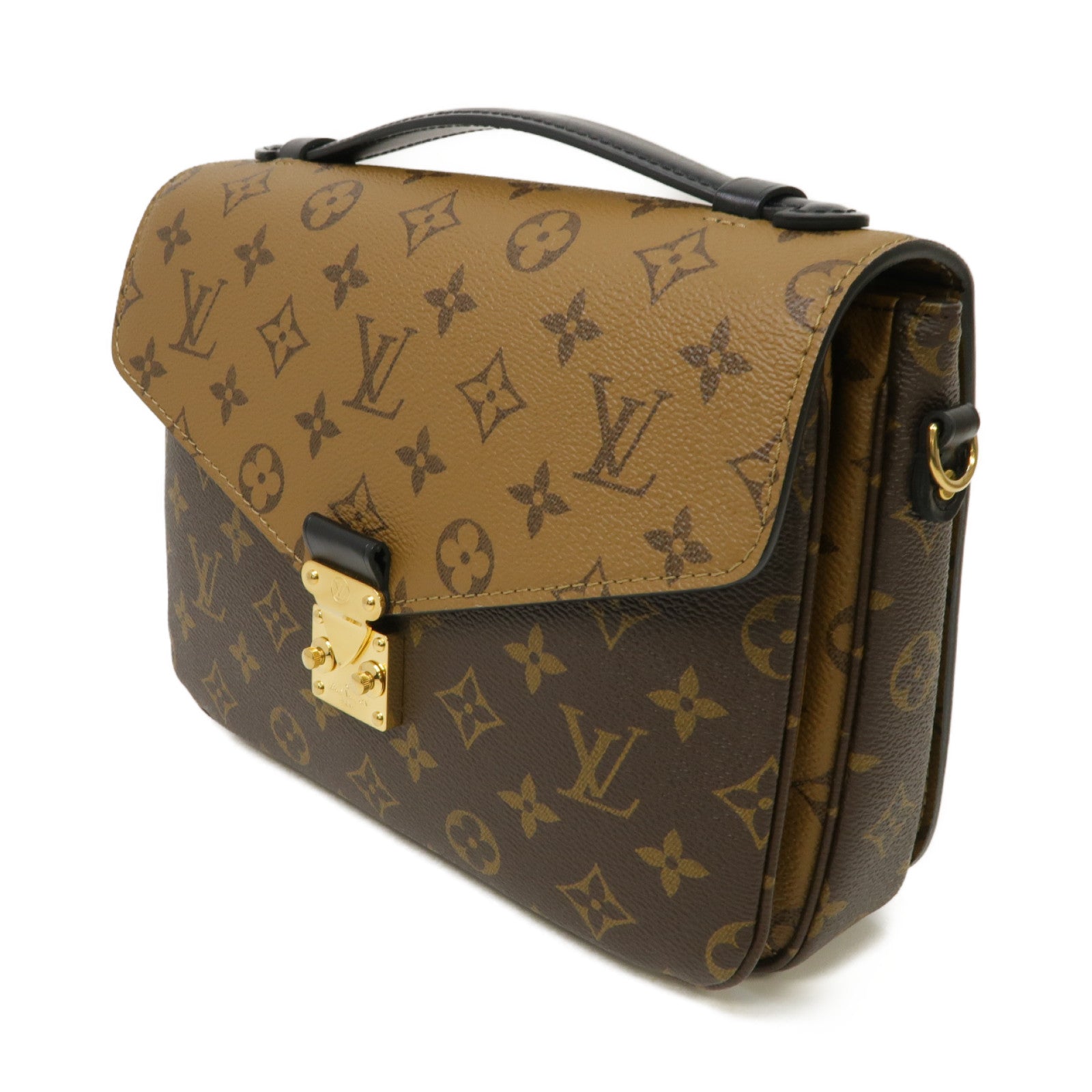 LOUIS VUITTON Monogram Metis 2 Way Shoulder Bag金扣手挽肩背兩用袋