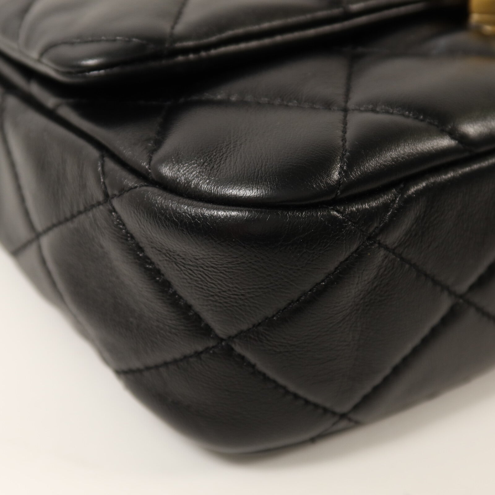 CHANEL 【激減優惠】羊皮皮革Chain Shoulder鏈帶肩背袋