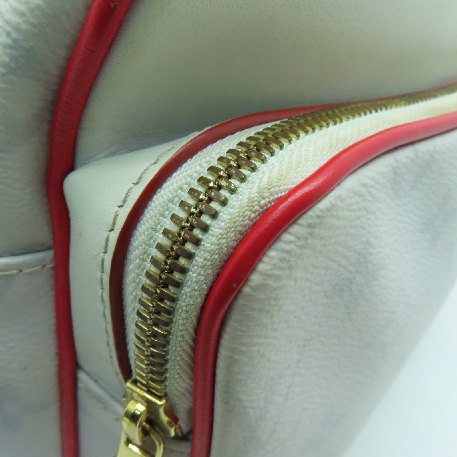 LOUIS VUITTON 【激減優惠】White Monogram NBA Nil金扣肩背袋白色