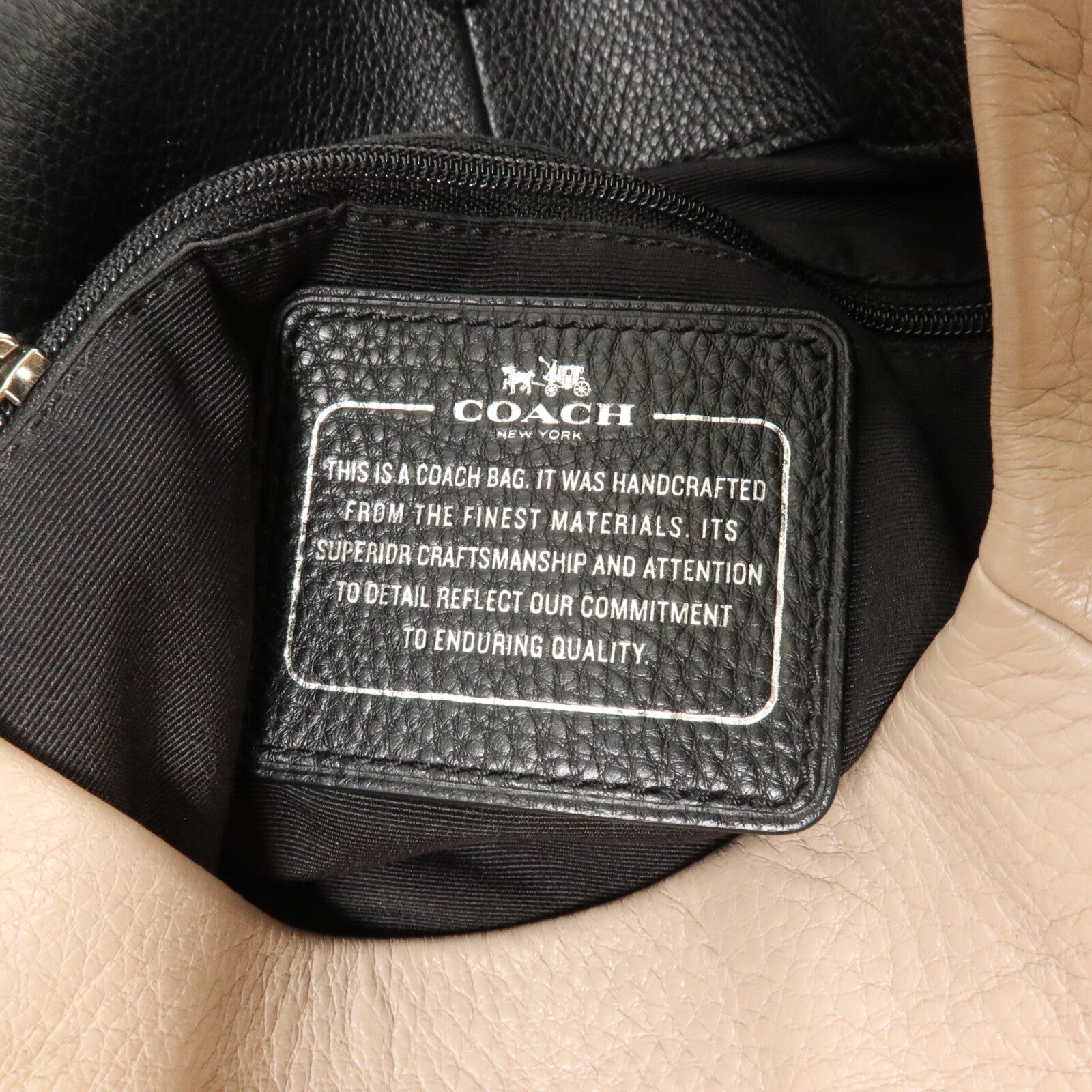 COACH 牛皮皮革Shoulder Bag手挽袋