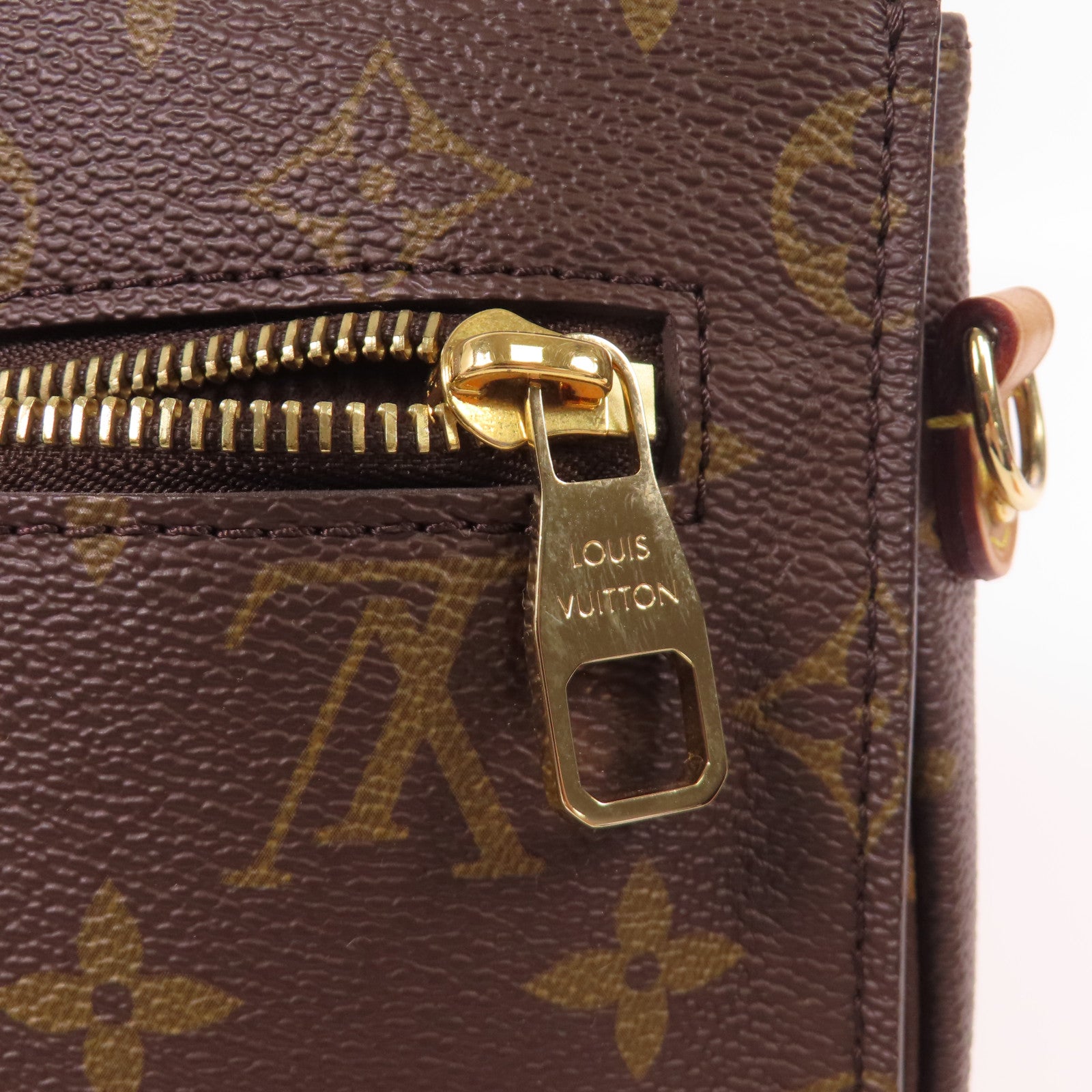 LOUIS VUITTON Monogram Pochette Metis MM金扣手挽肩背兩用袋