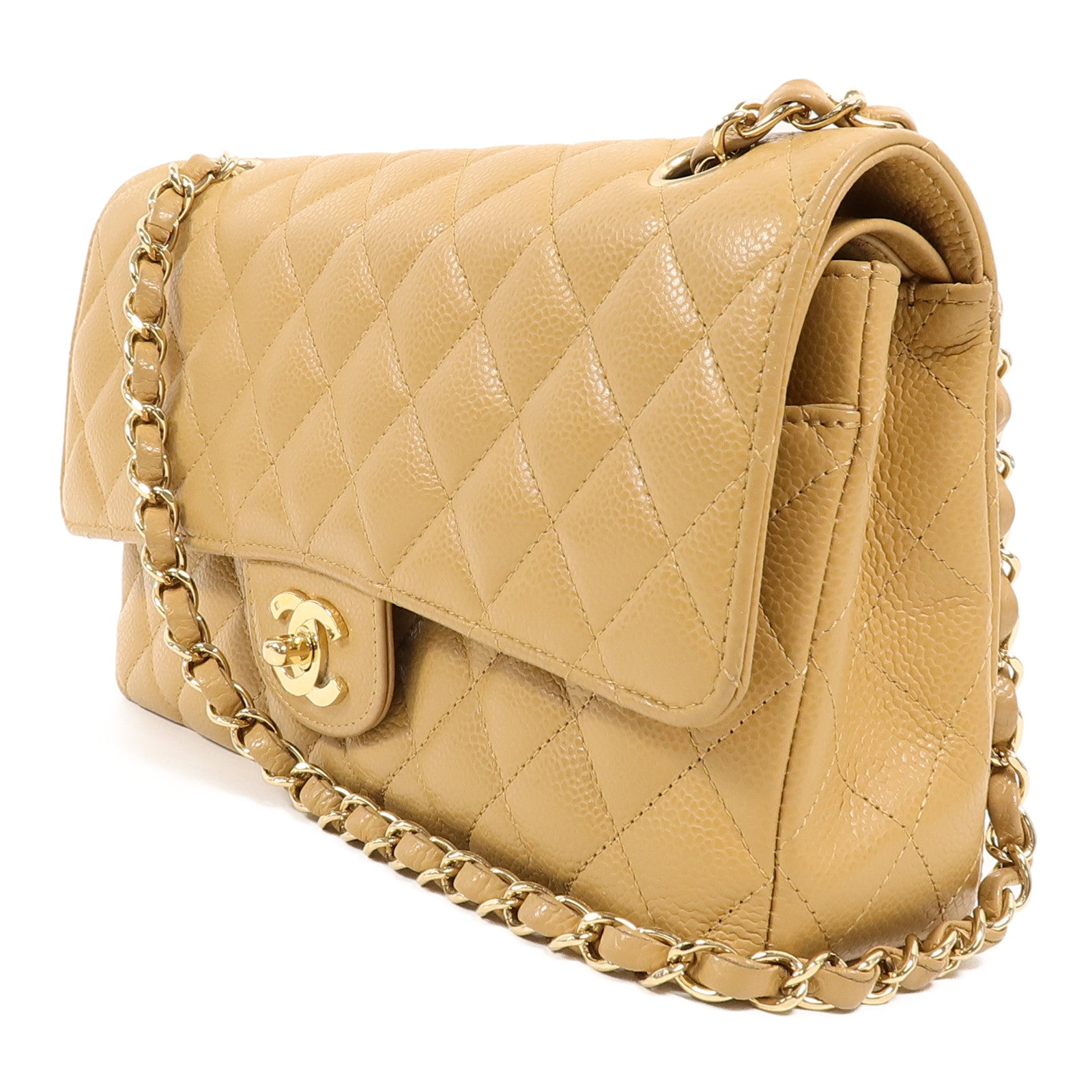 CHANEL 牛皮皮革Classic 25鏈帶肩背袋