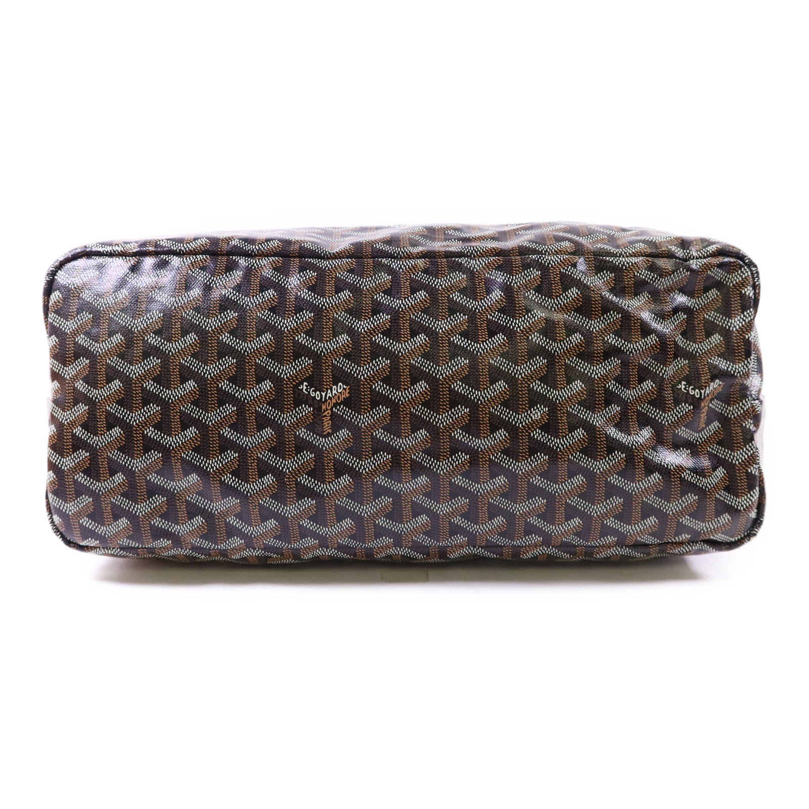 GOYARD 塗層帆布Saint Louis PM銀扣手挽袋