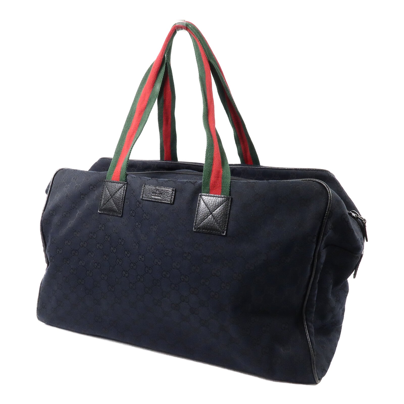GUCCI 帆布Boston Bag肩背袋