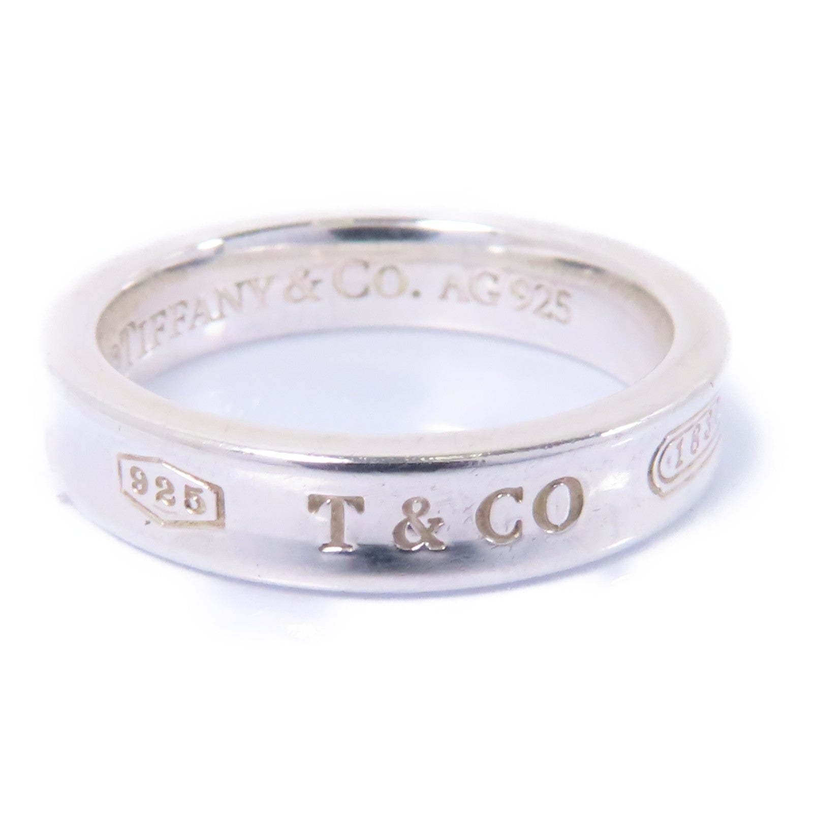 TIFFANY＆CO 925純銀Silver Ring戒指US#5.25