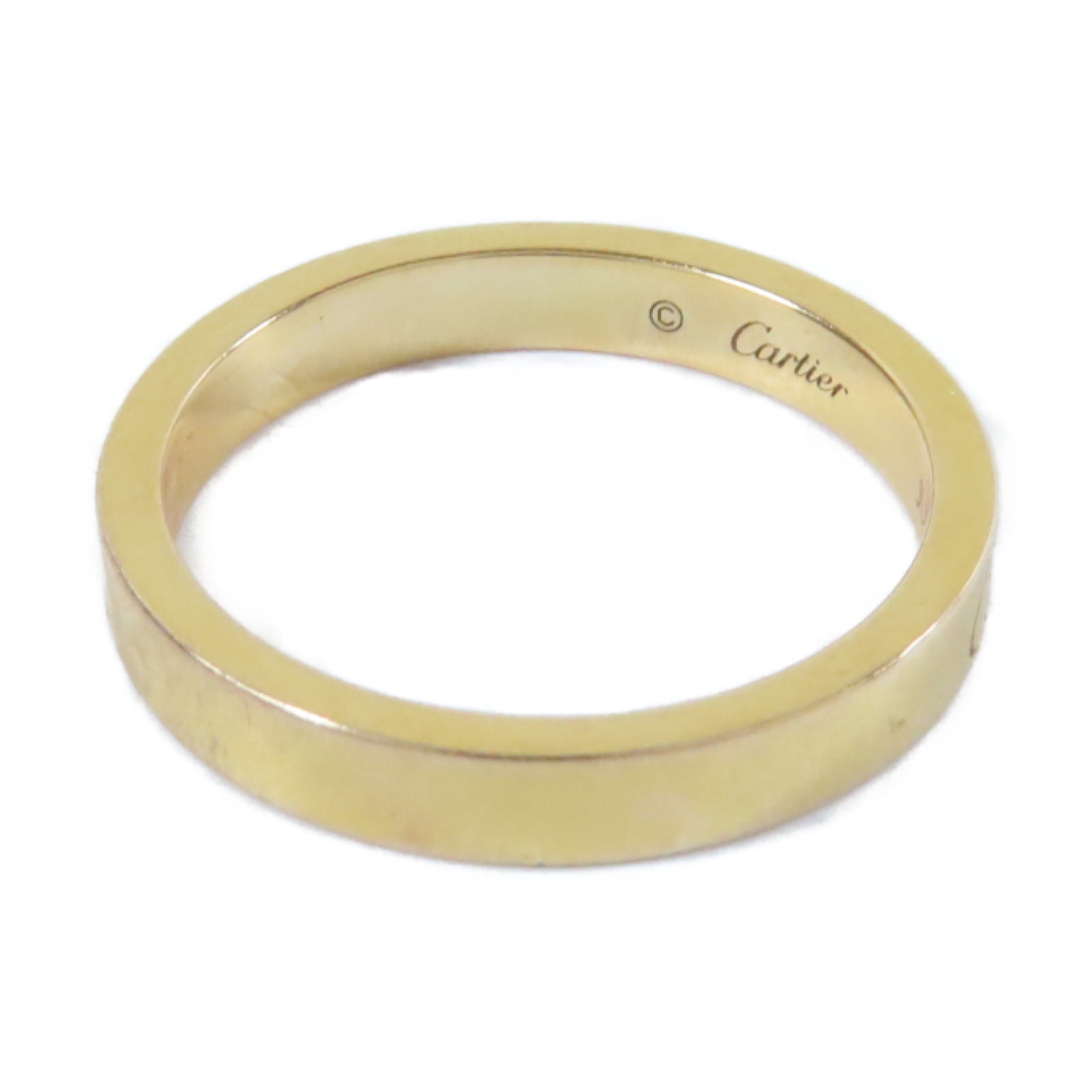 CARTIER 【激減優惠】18K玫瑰金Fine Shank Ring戒指Cartier#53/US#6.25