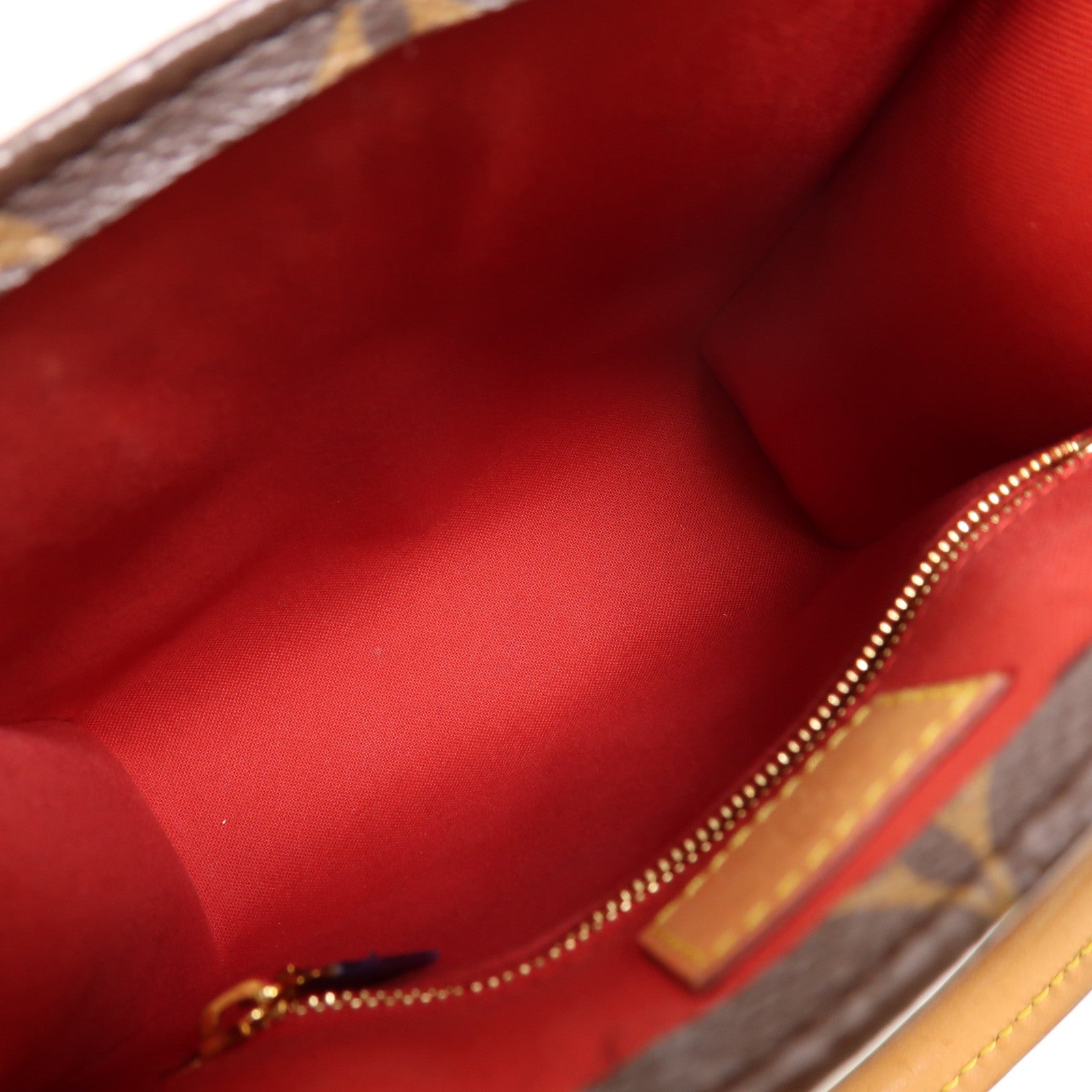 LOUIS VUITTON Monogram Sac Plat BB金扣手挽肩背兩用袋
