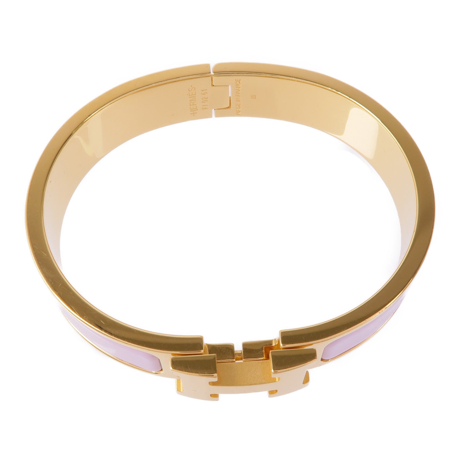 HERMES 金屬/琺瑯Clic H手鐲