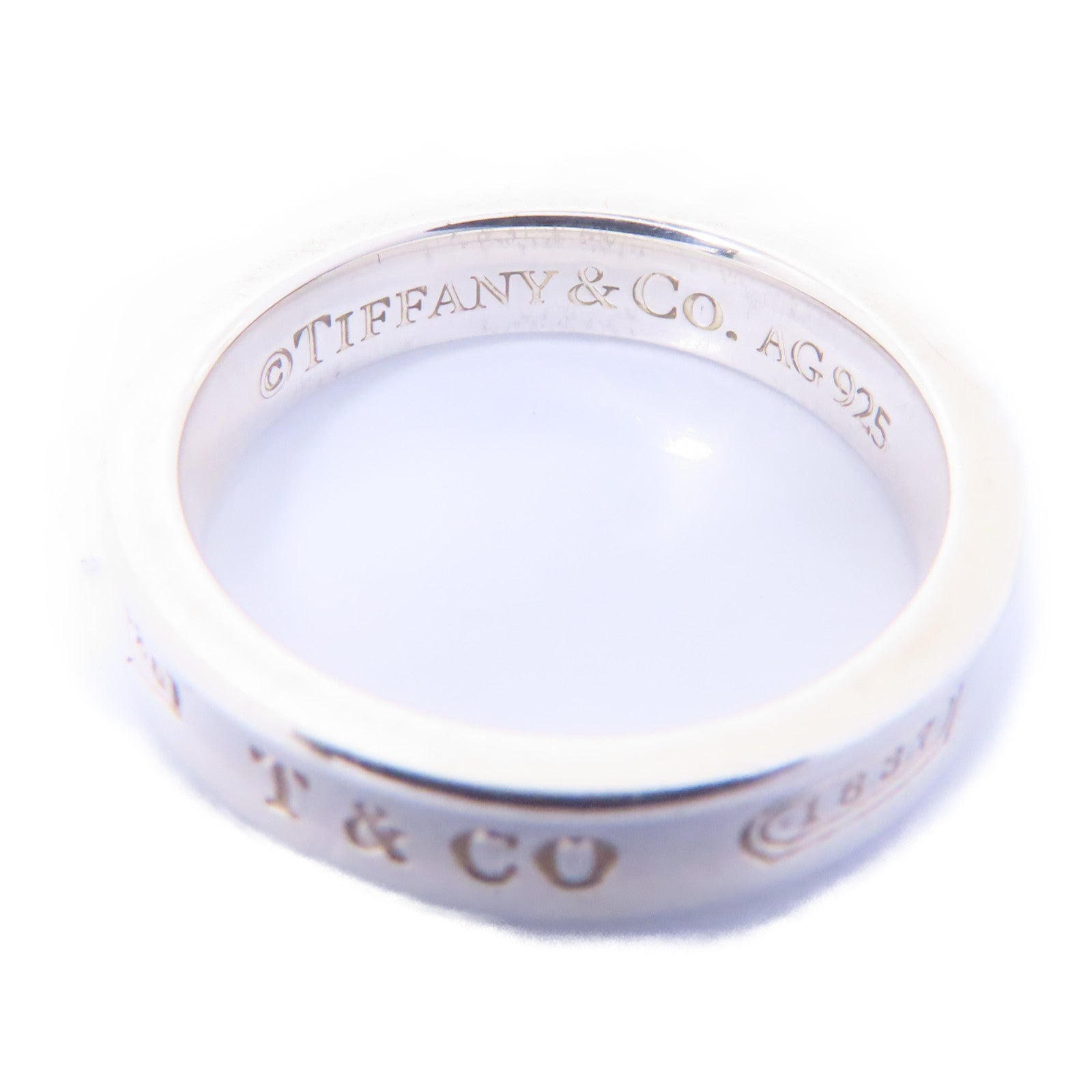 TIFFANY＆CO 925純銀Silver Ring戒指US#5.25