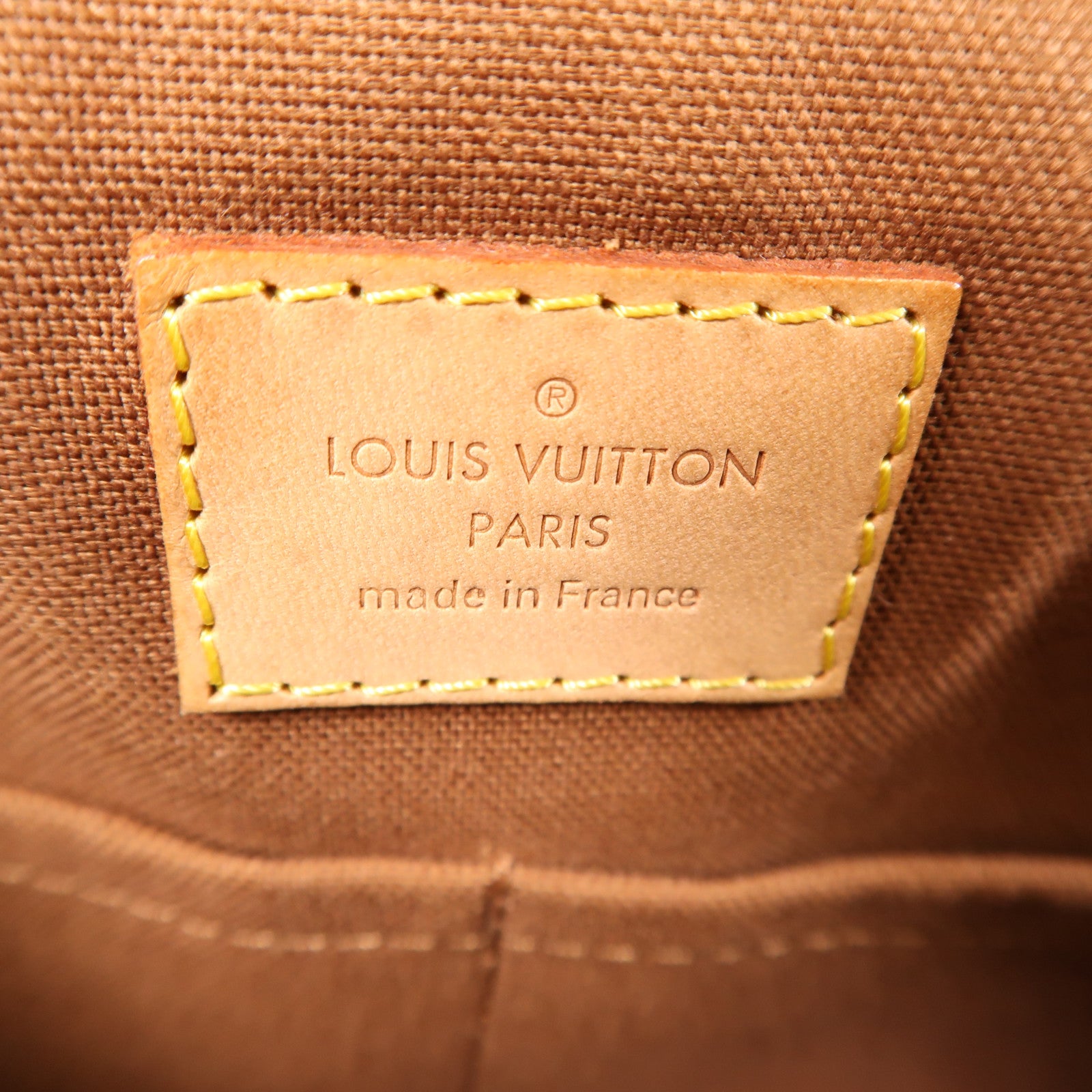 LOUIS VUITTON Monogram Tivoli PM金扣手挽袋