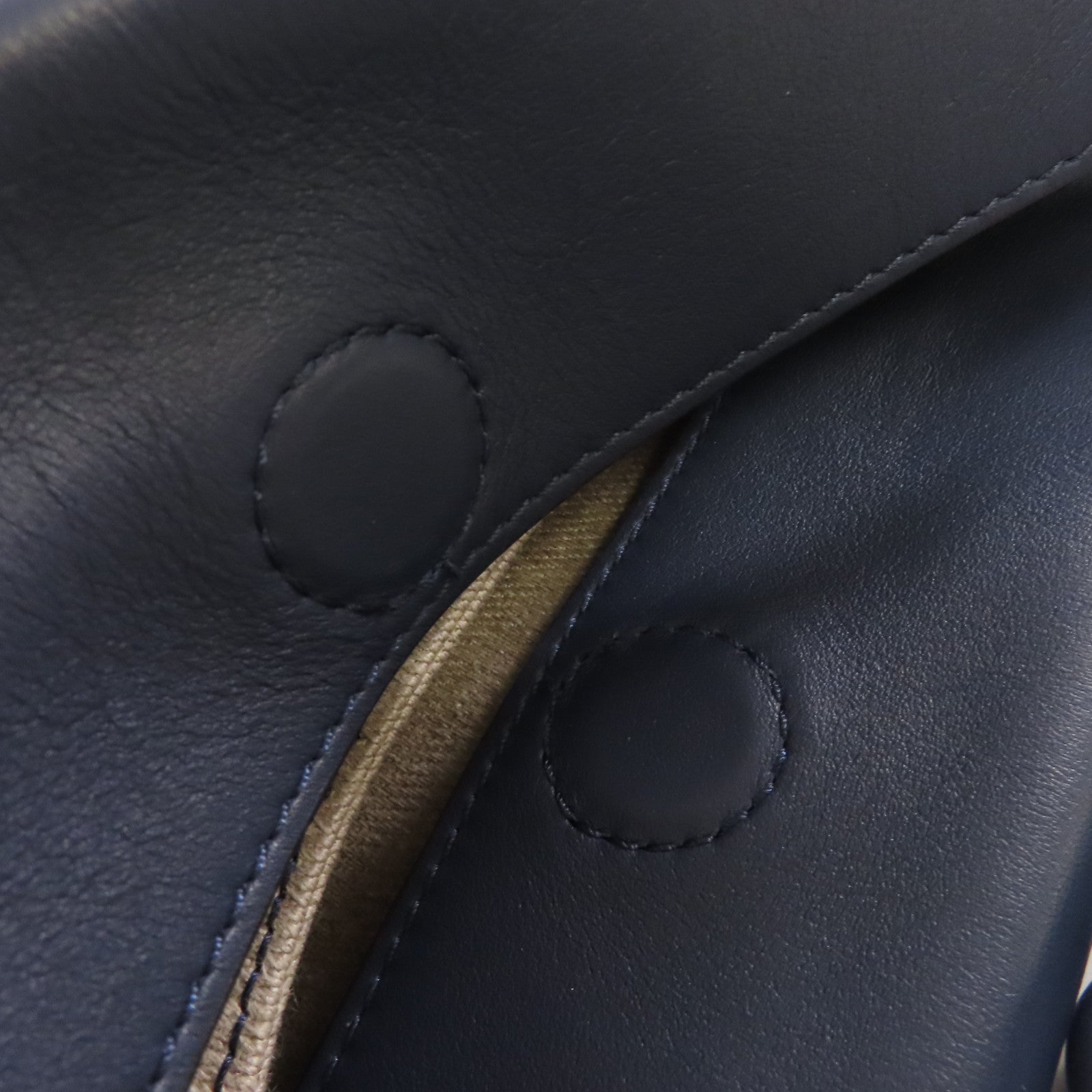 Chloe 牛皮皮革/牛仔布Medium Key Shoulder Bag肩背袋藍色