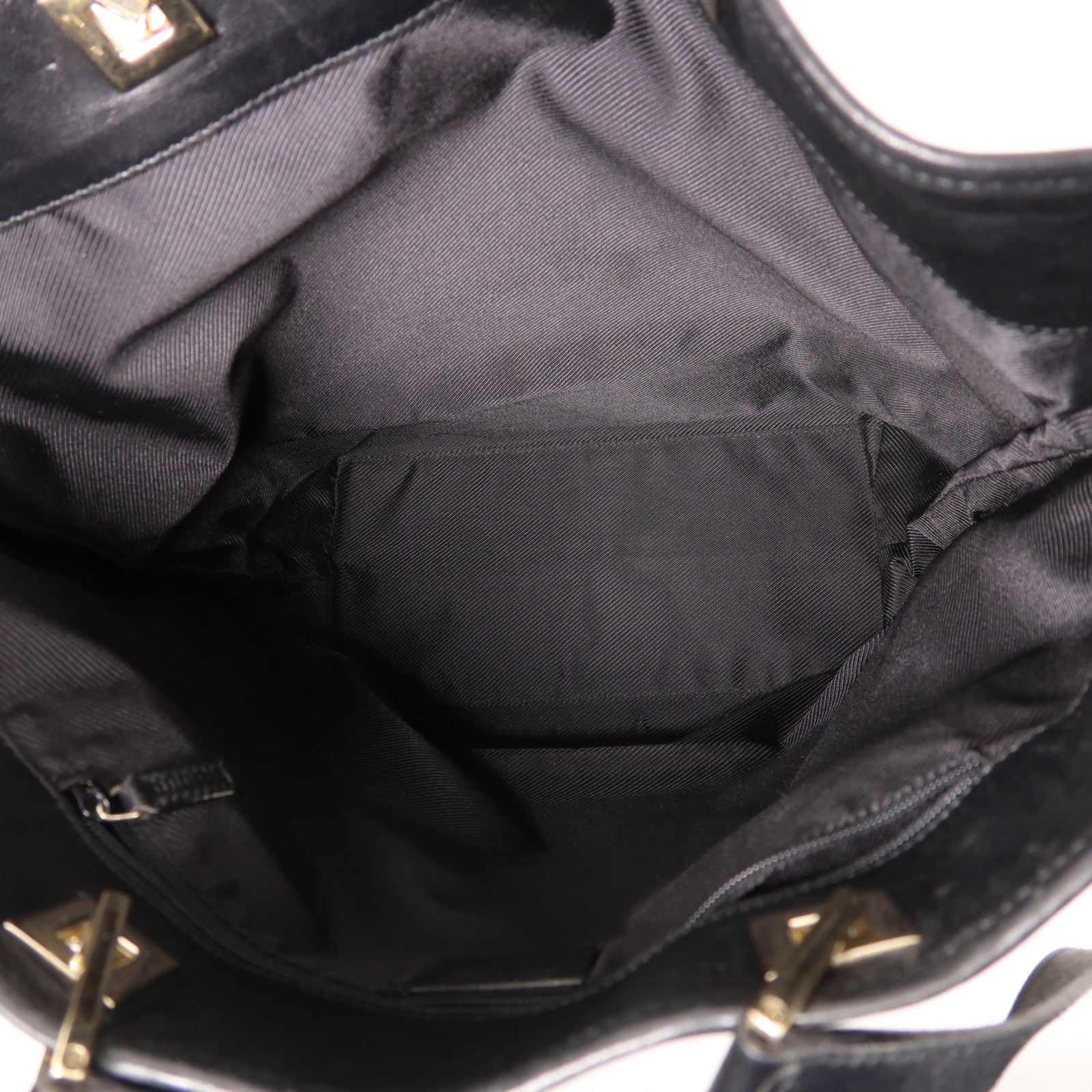 GUCCI 帆布Tote Bag金扣肩背袋