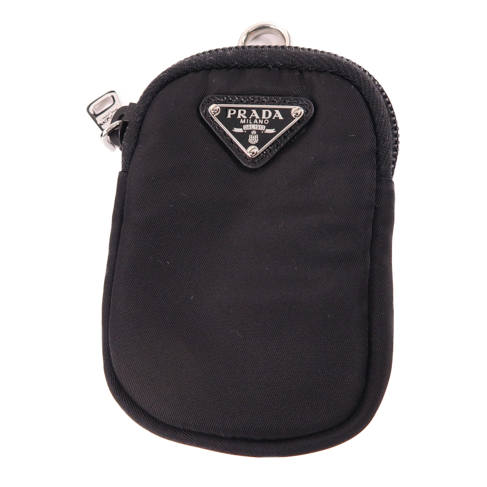 PRADA 尼龍Re-Nylon Shoulder Bag銀扣肩背袋