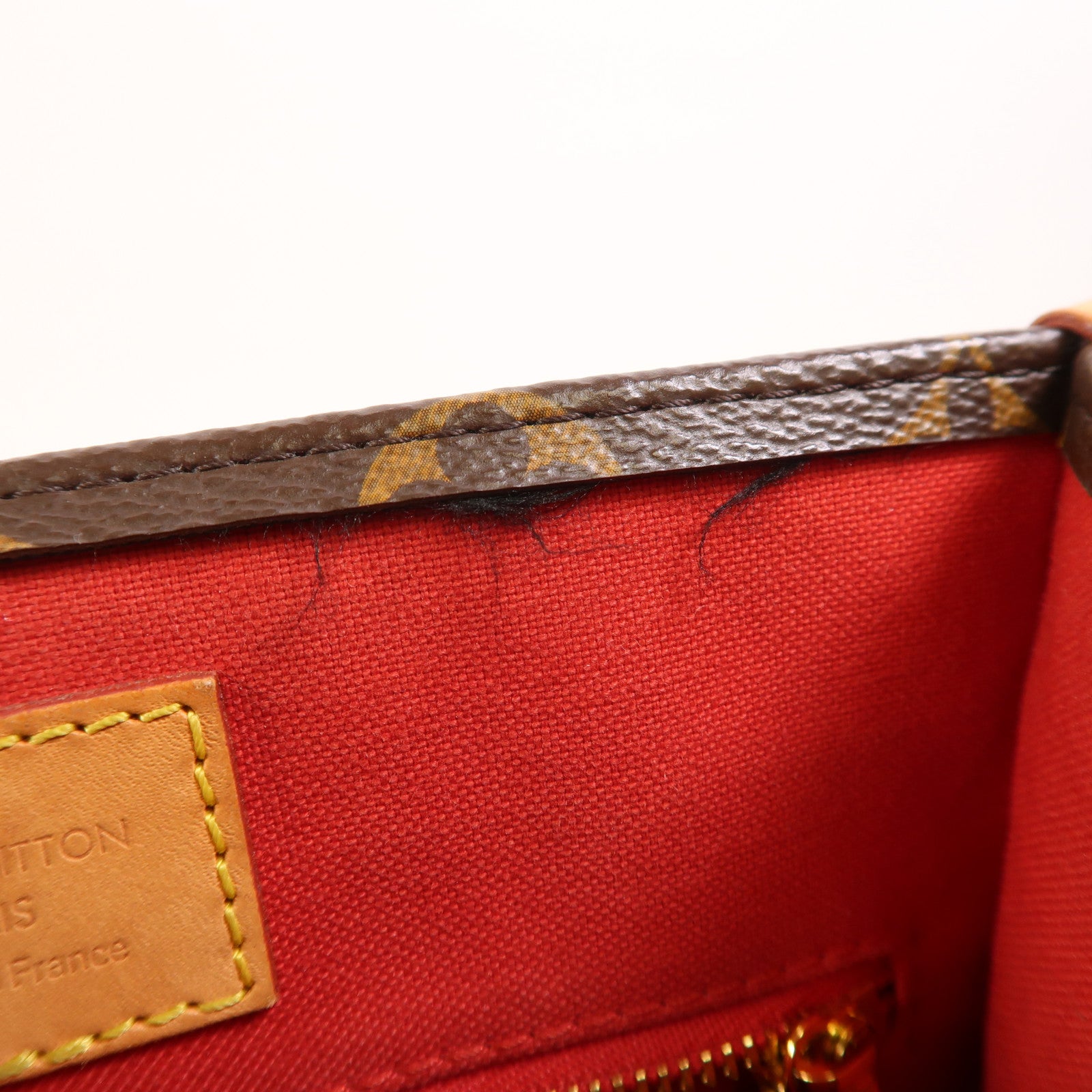 LOUIS VUITTON Monogram Sac Plat BB金扣手挽肩背兩用袋