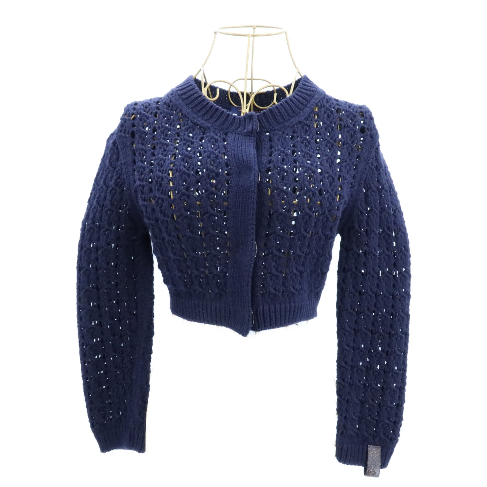 LOUIS VUITTON Cotton/Cashmere Cardigan針織