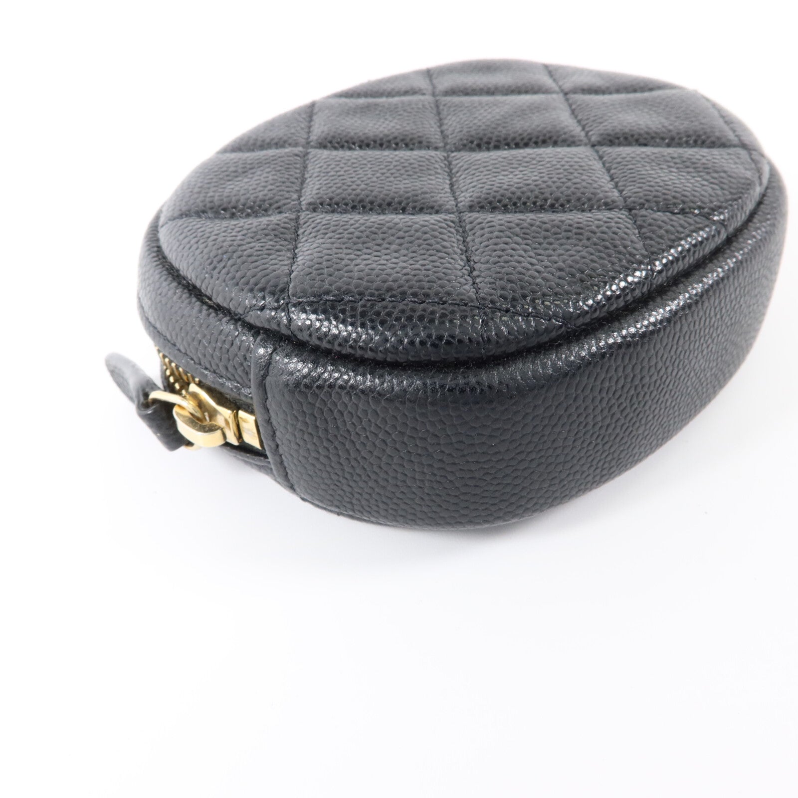 CHANEL 牛皮皮革Coin Case金扣零錢包