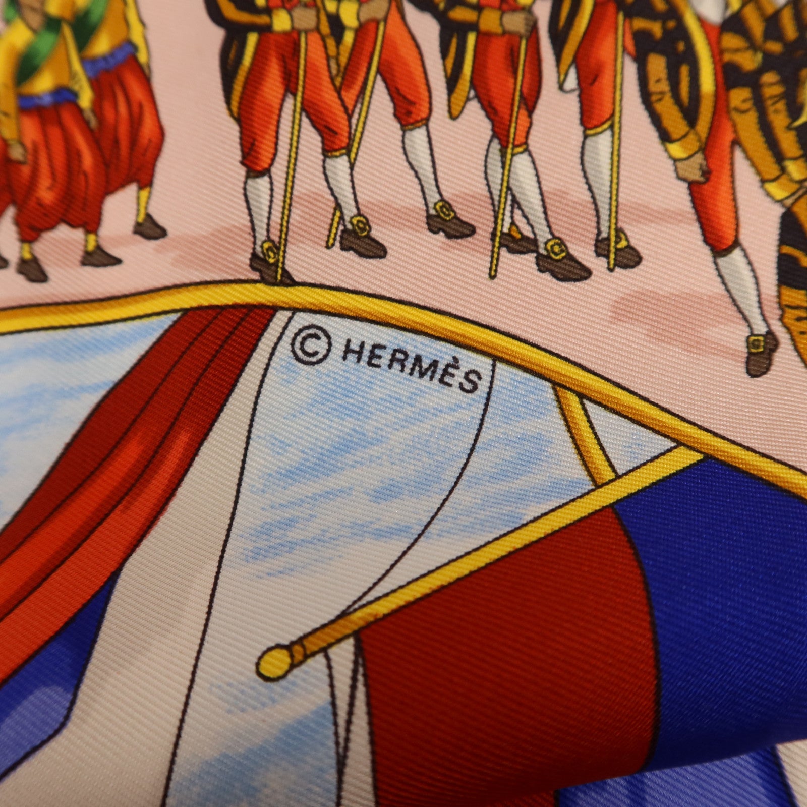 HERMES 絲質Scarf 90x90絲巾