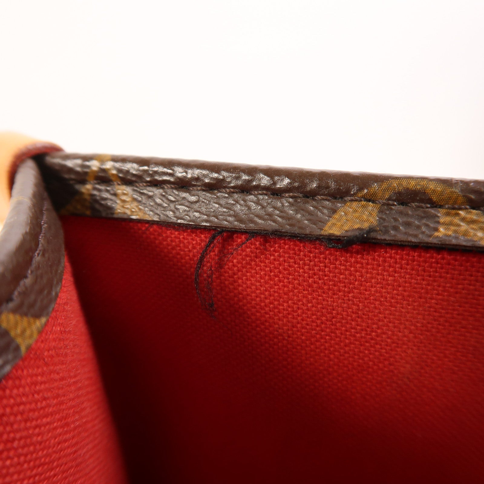 LOUIS VUITTON Monogram Sac Plat BB金扣手挽肩背兩用袋
