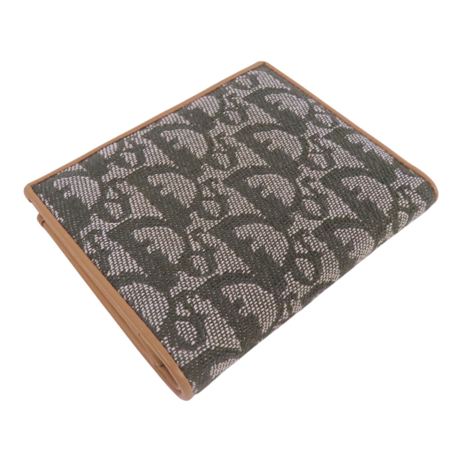 Dior Oblique帆布Short Wallet金扣短錢包