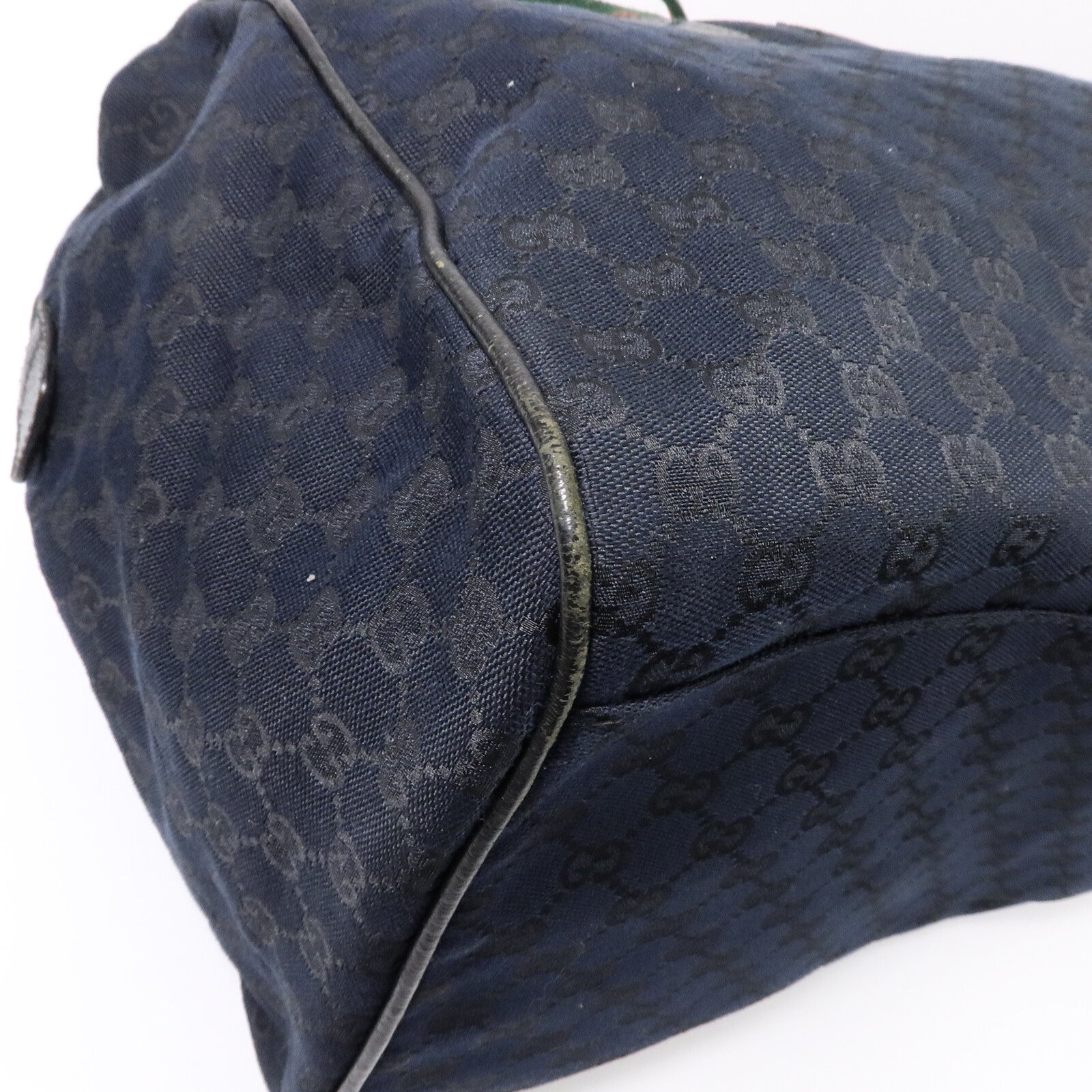 GUCCI 帆布Boston Bag肩背袋