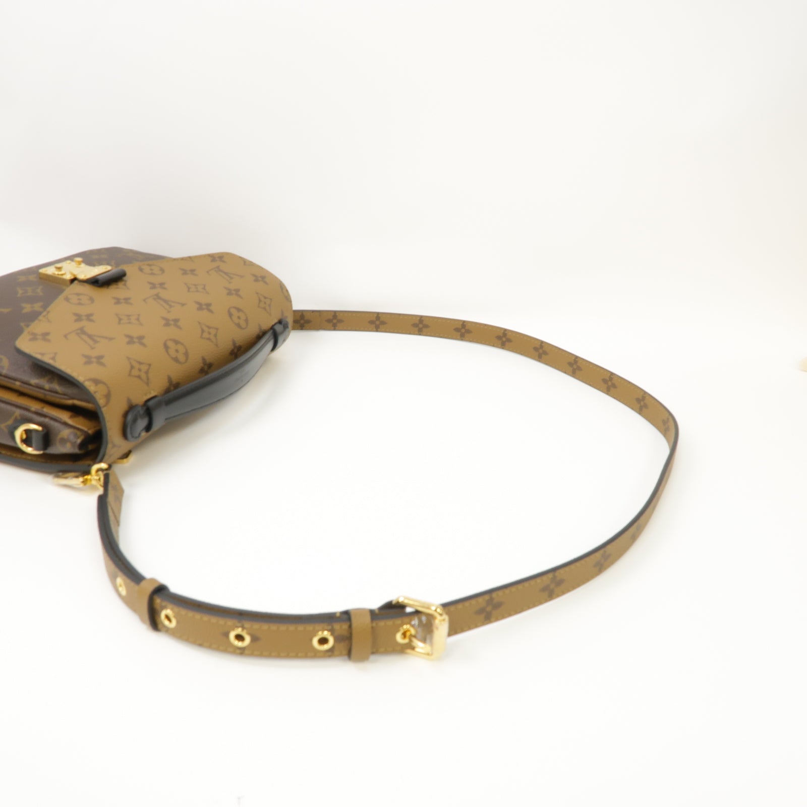 LOUIS VUITTON Monogram Metis 2 Way Shoulder Bag金扣手挽肩背兩用袋