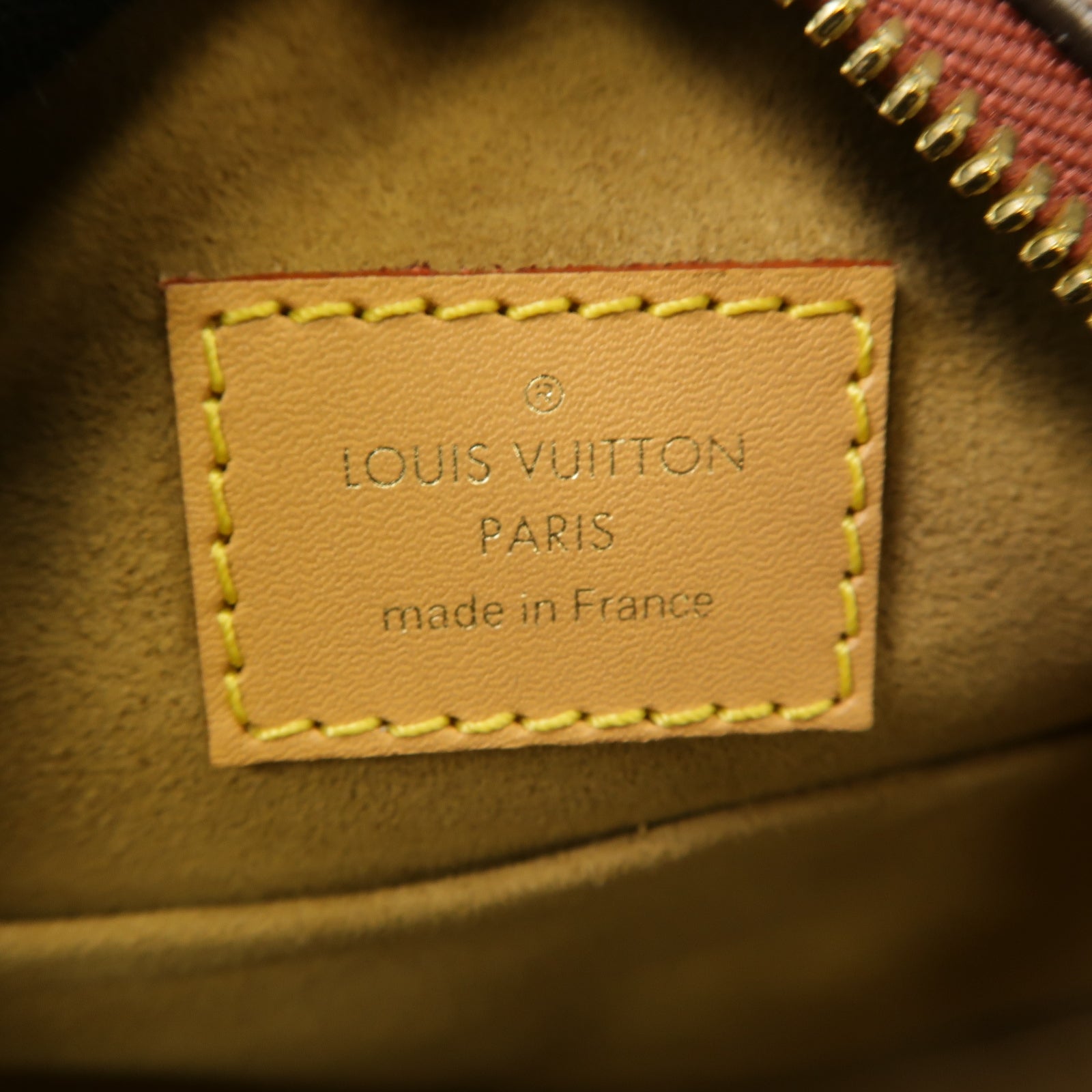 LOUIS VUITTON Monogram Boite Chapeau Souple PM金扣肩背袋棕色
