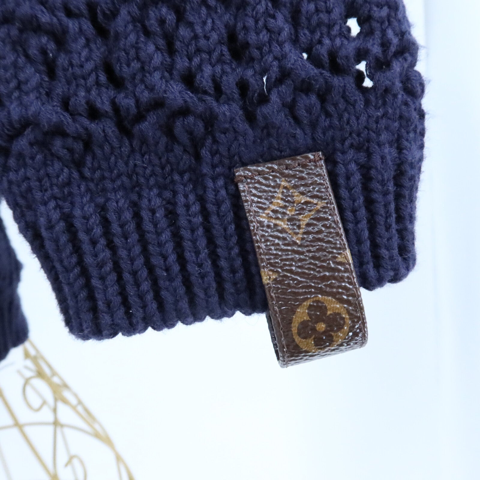 LOUIS VUITTON Cotton/Cashmere Cardigan針織
