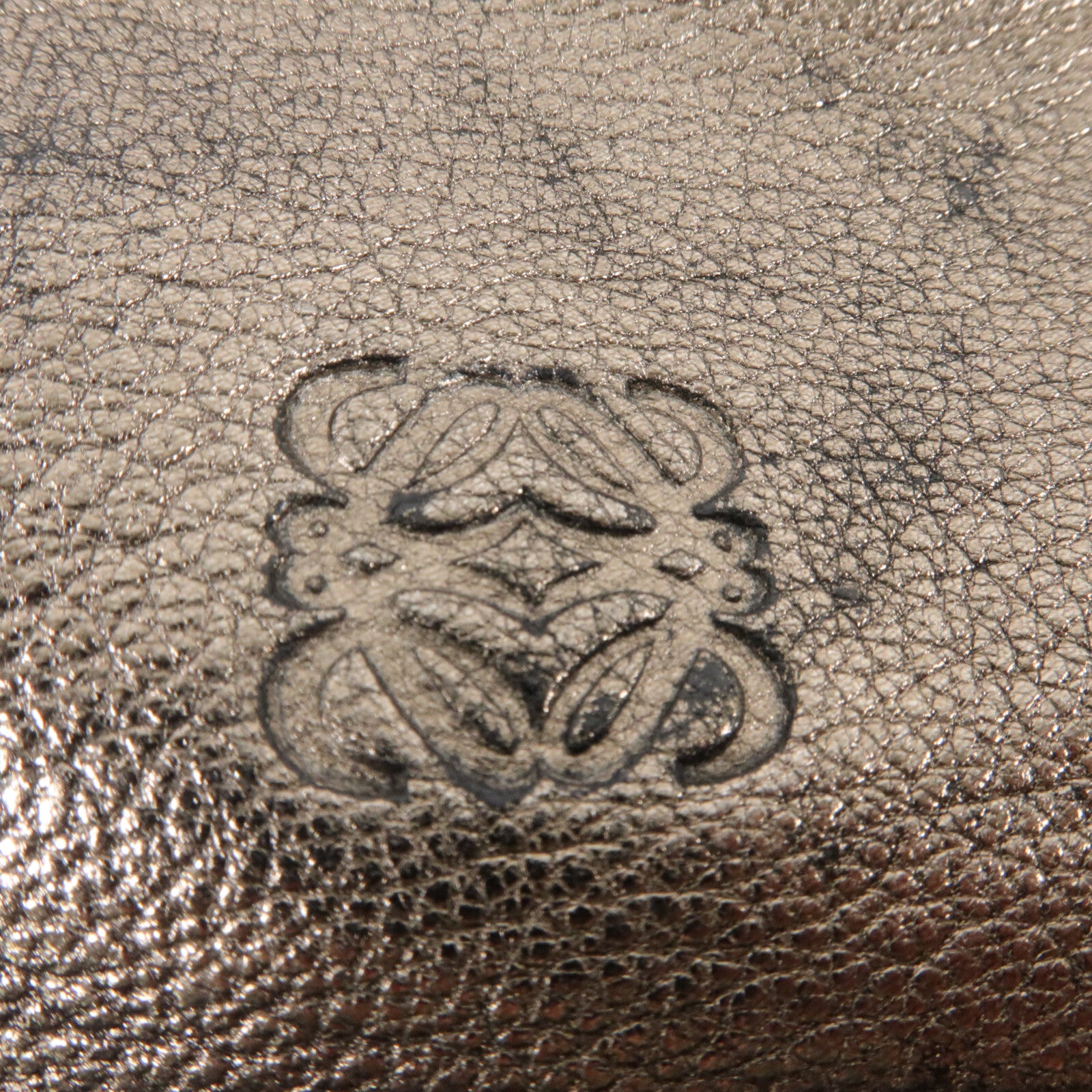 LOEWE 牛皮皮革Anagram Shoulder Bag肩背袋