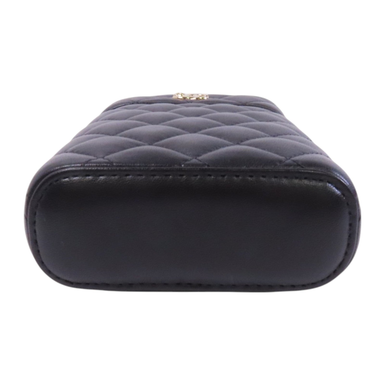 CHANEL 【激減優惠】羊皮皮革Vanity Phone Case with Chain金扣鏈帶肩背袋