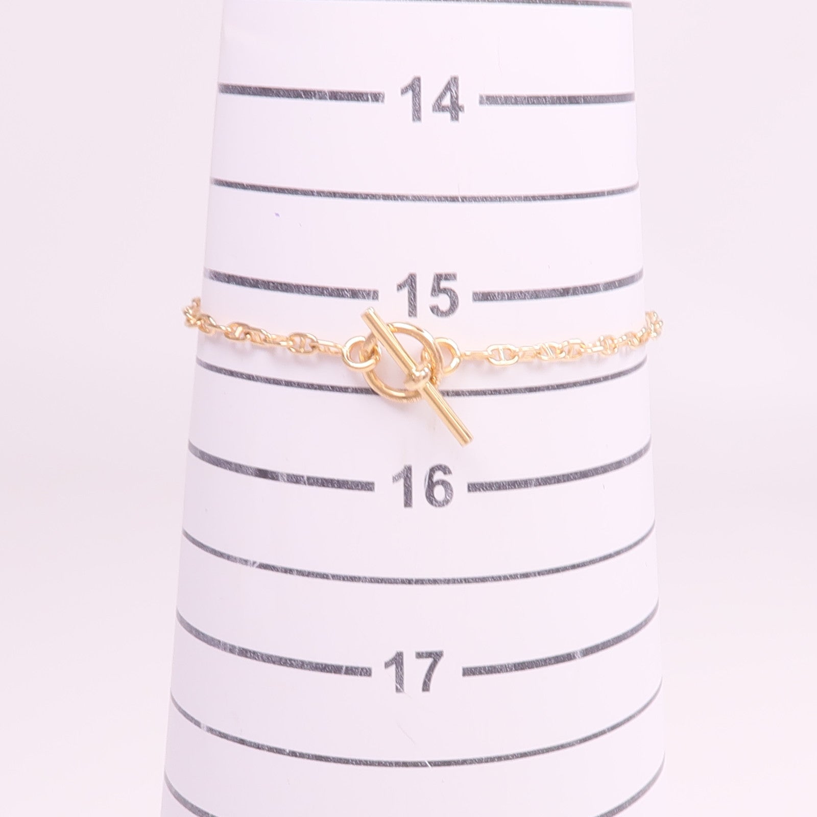 HERMES 18K玫瑰金Farandole Bracelet鑽石手鏈