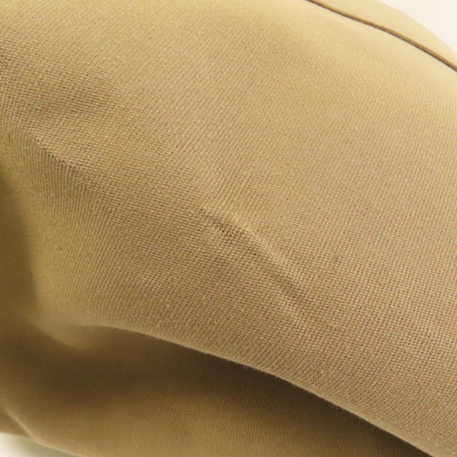 HERMES 帆布Cabag Elan銀扣手挽肩背兩用袋Taupe