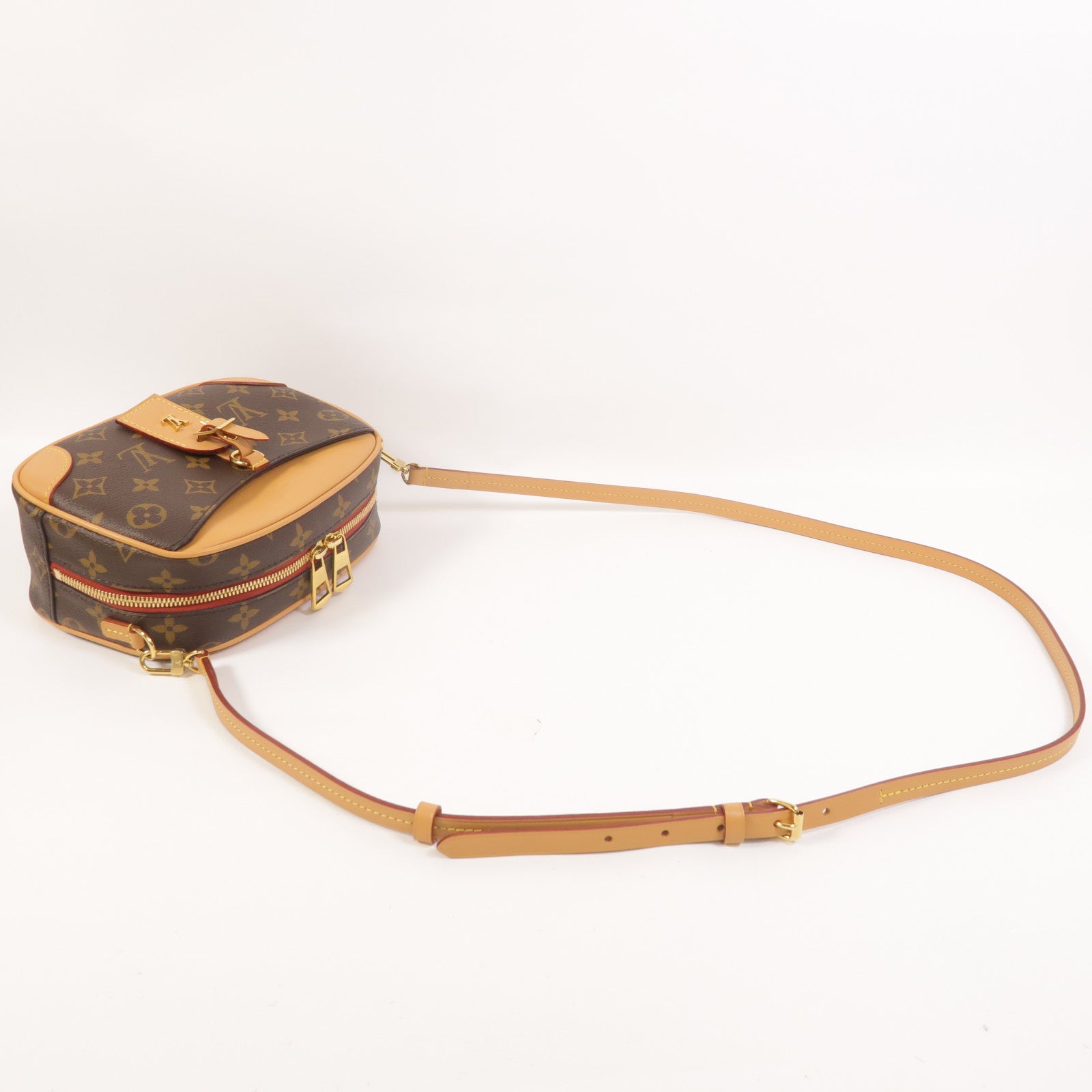 LOUIS VUITTON Monogram Deauville Mini肩背袋