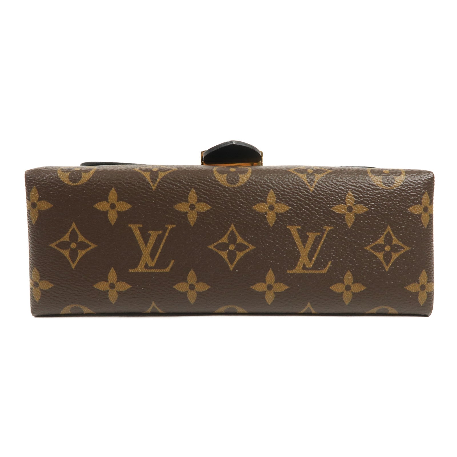 LOUIS VUITTON LV GHW Locky BB 2way Shoulder Handbag M44141 Monogram Brown/Black