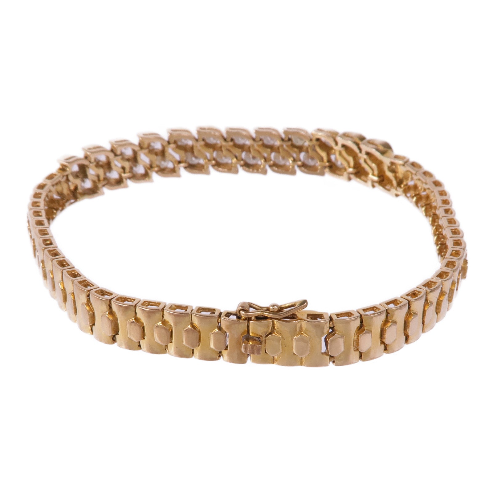 JEWELRY 14K黃金Diamond Bracelet鑽石手鏈