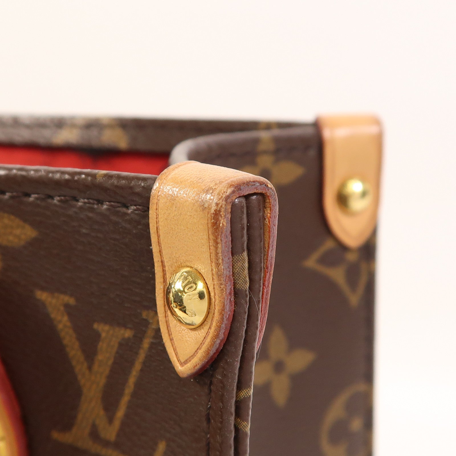 LOUIS VUITTON Monogram Sac Plat BB金扣手挽肩背兩用袋