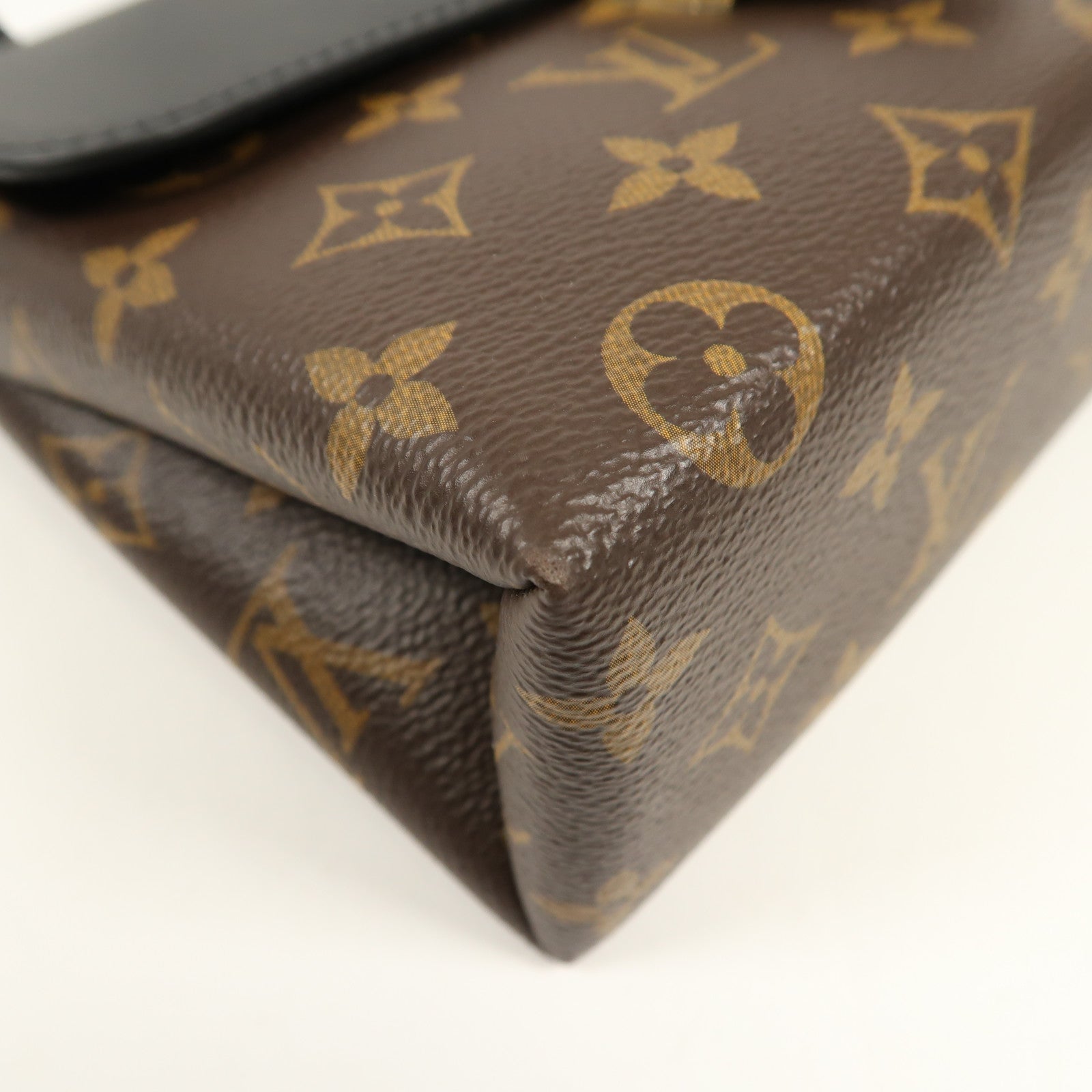 LOUIS VUITTON LV GHW Locky BB 2way Shoulder Handbag M44141 Monogram Brown/Black