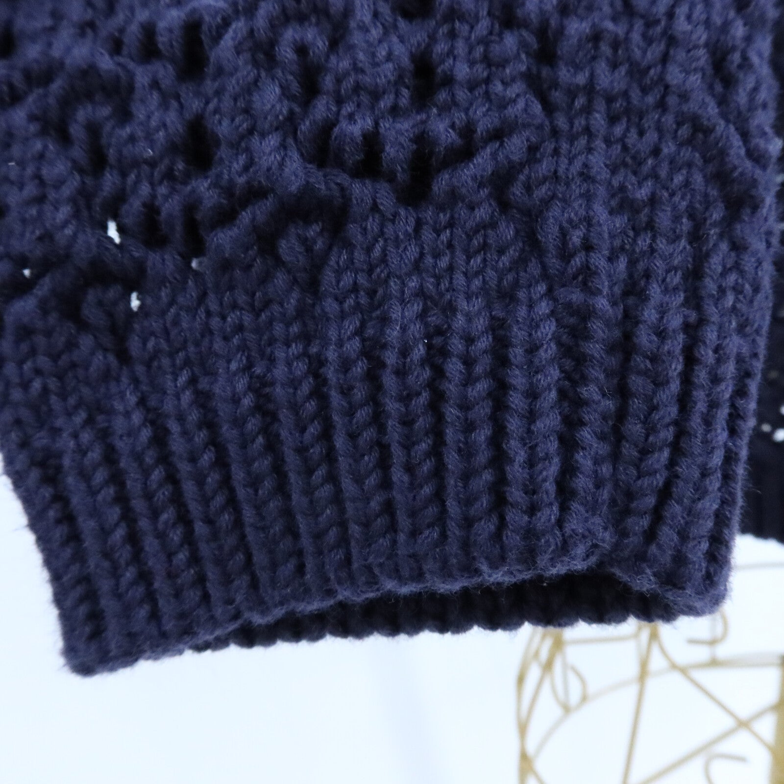 LOUIS VUITTON Cotton/Cashmere Cardigan針織